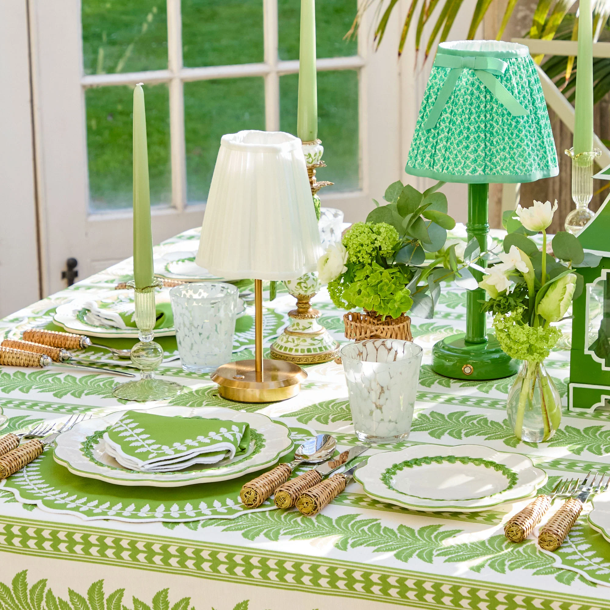 Eden Green Candle Holders (Pair) - Image 19