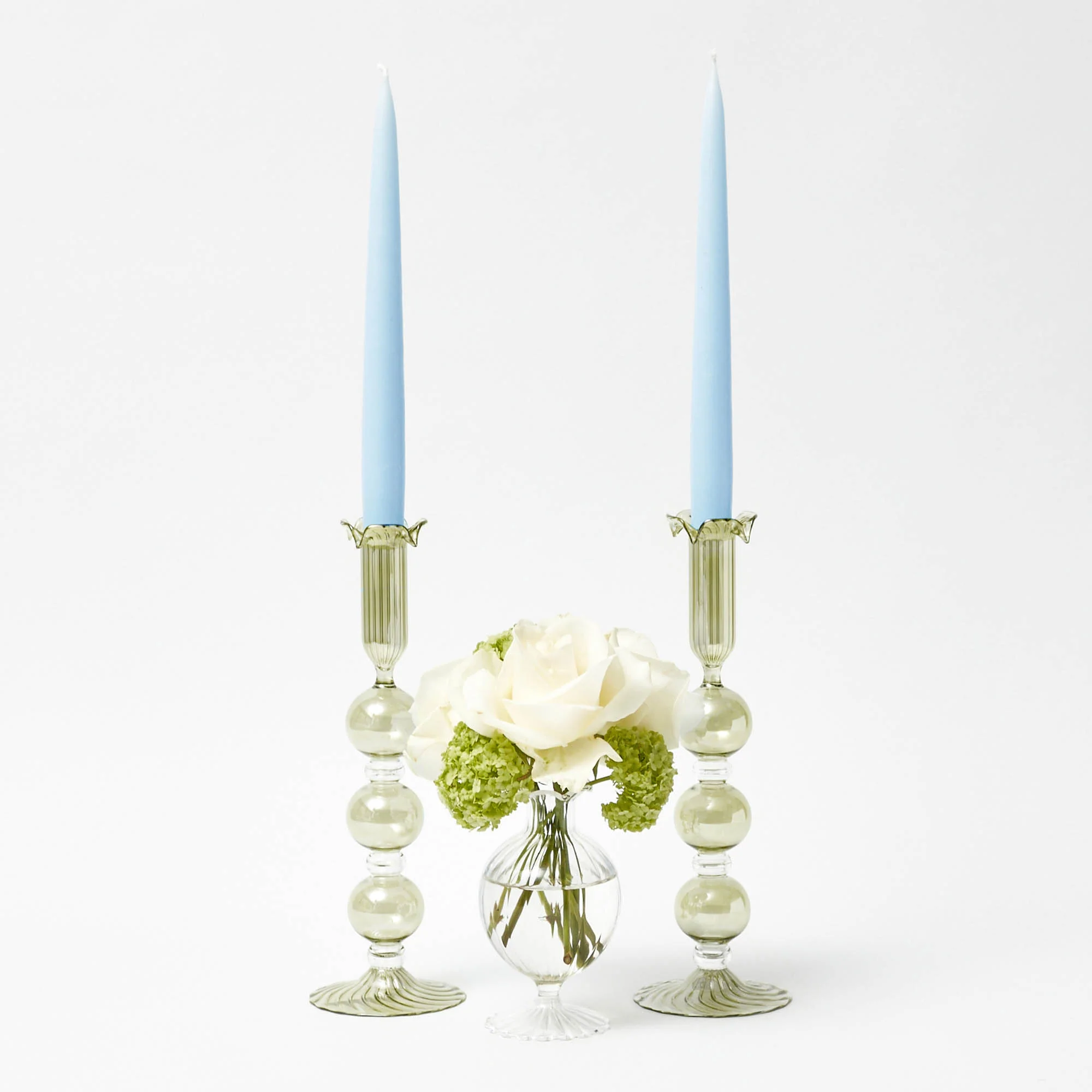 Eden Green Candle Holders (Pair) - Image 26