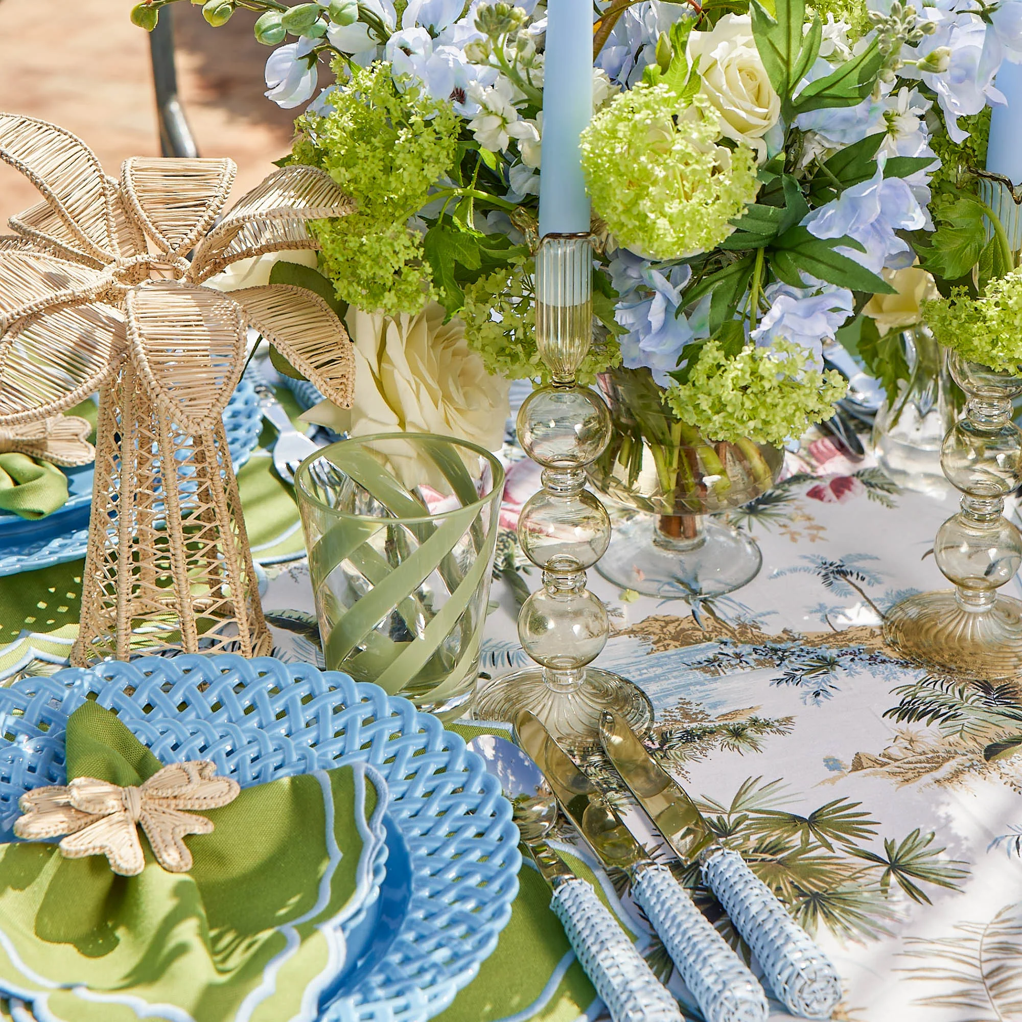 Eden Green Candle Holders (Pair) - Image 28