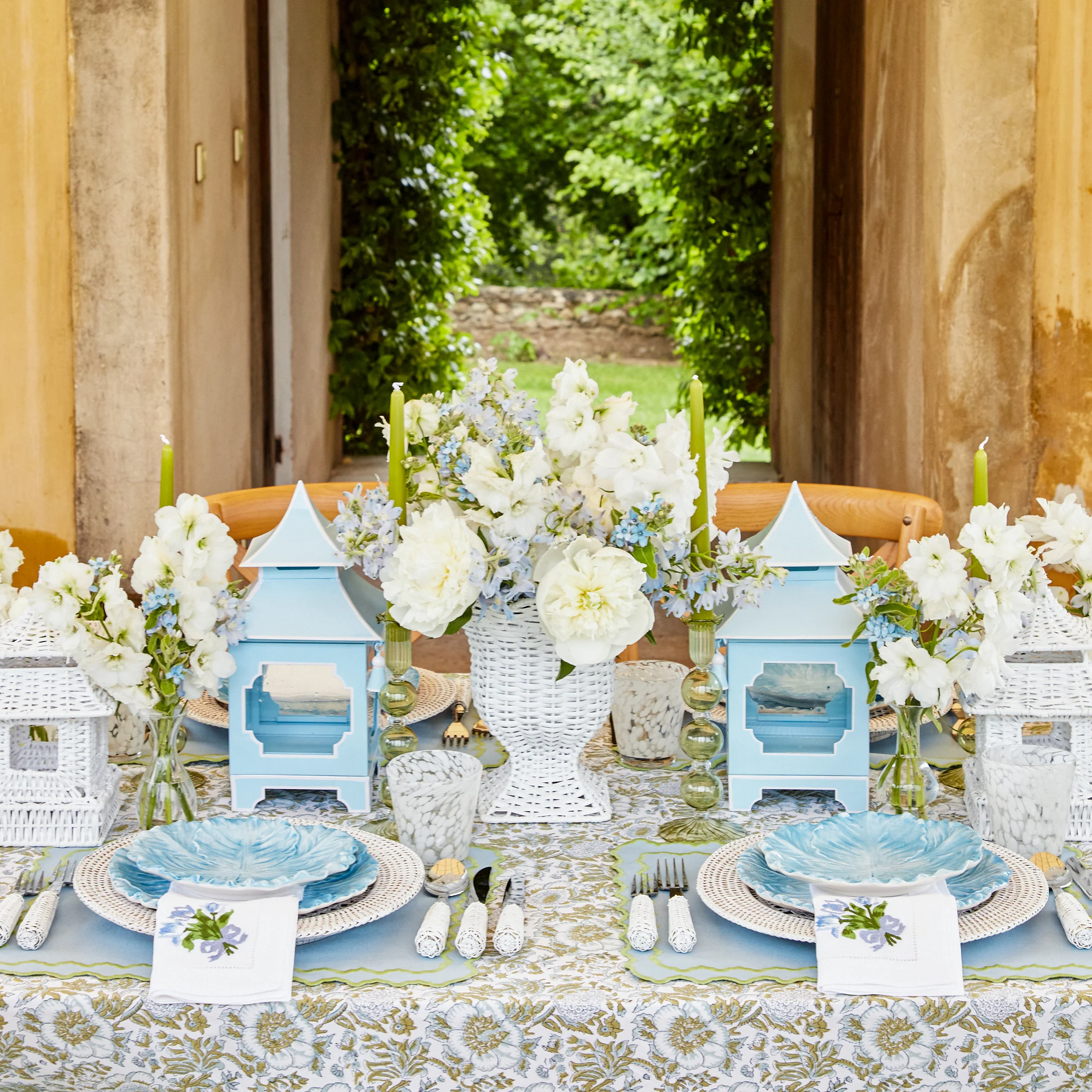 Eden Green Candle Holders (Pair) - Image 34