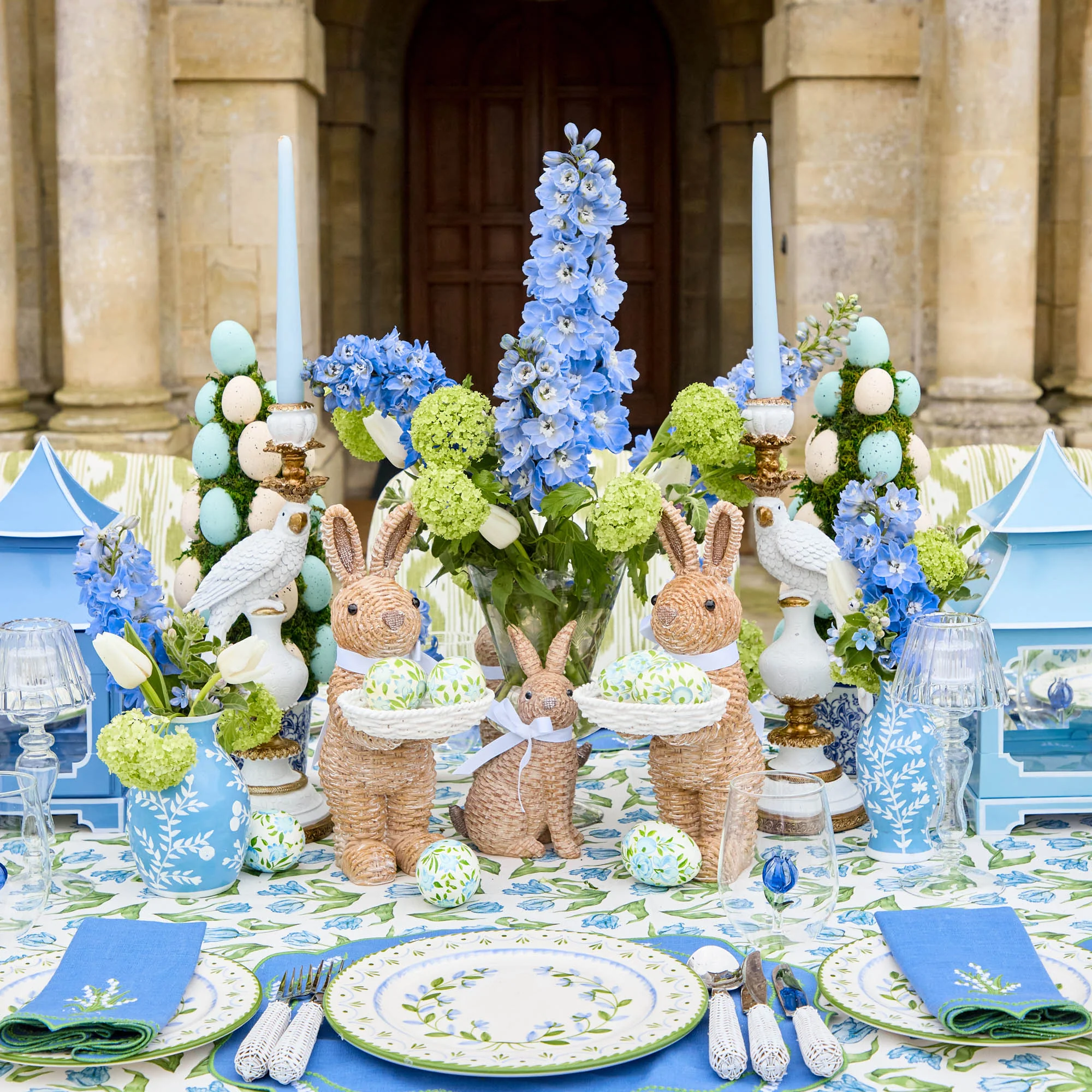 Glass Lantern Tea Light Holder (Pair) - 24cm - Image 23