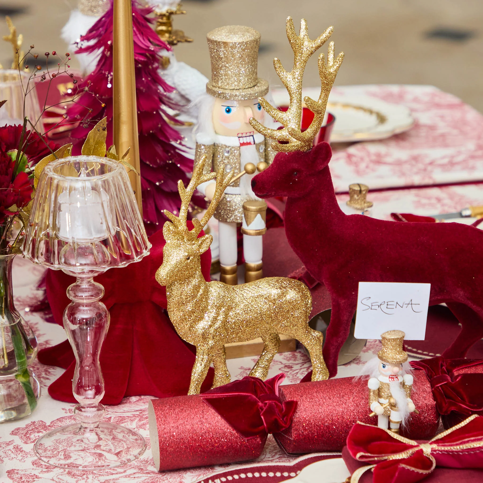 Glass Lantern Tea Light Holder Set - Image 10