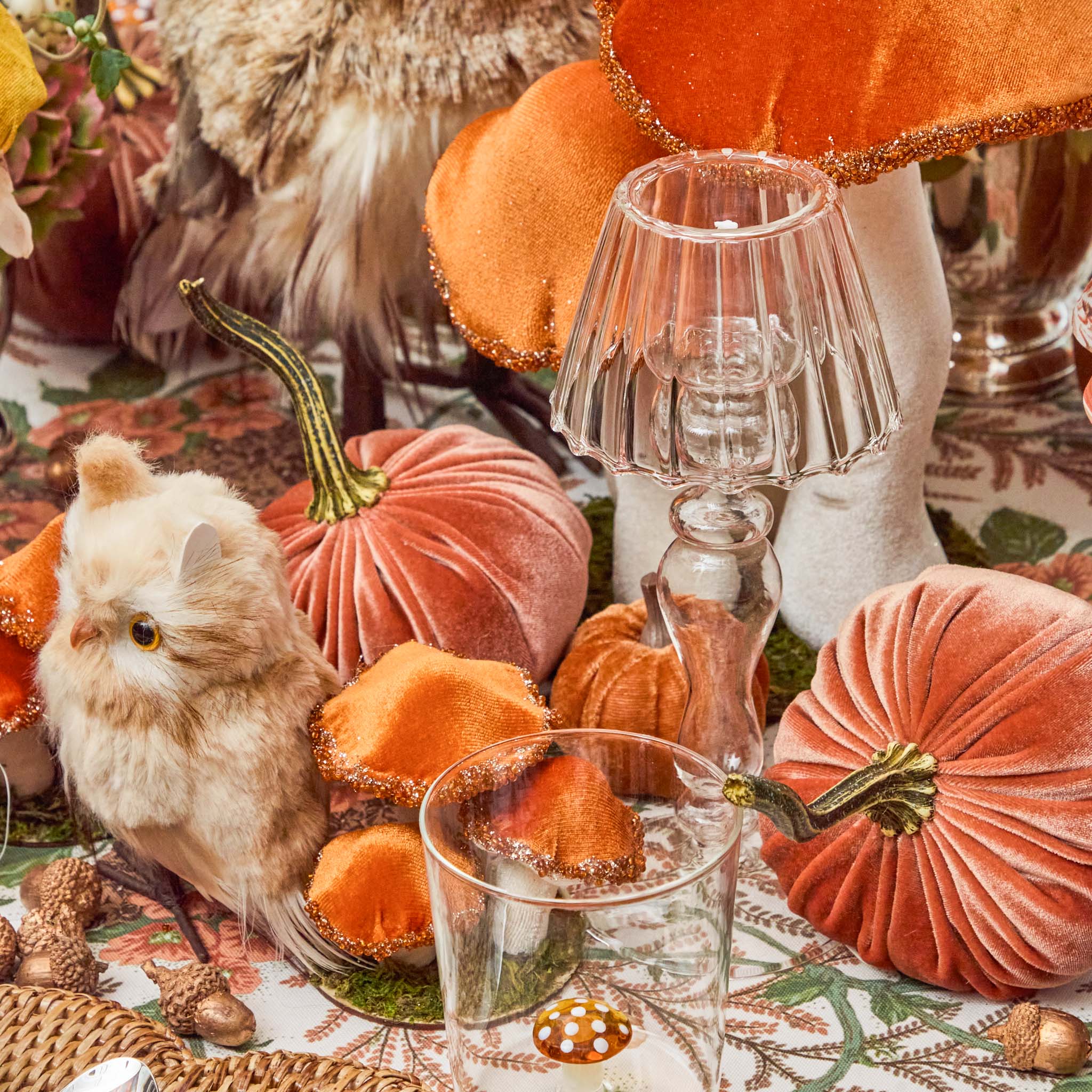 Glass Lantern Tea Light Holder (Pair) - 18cm - Image 11