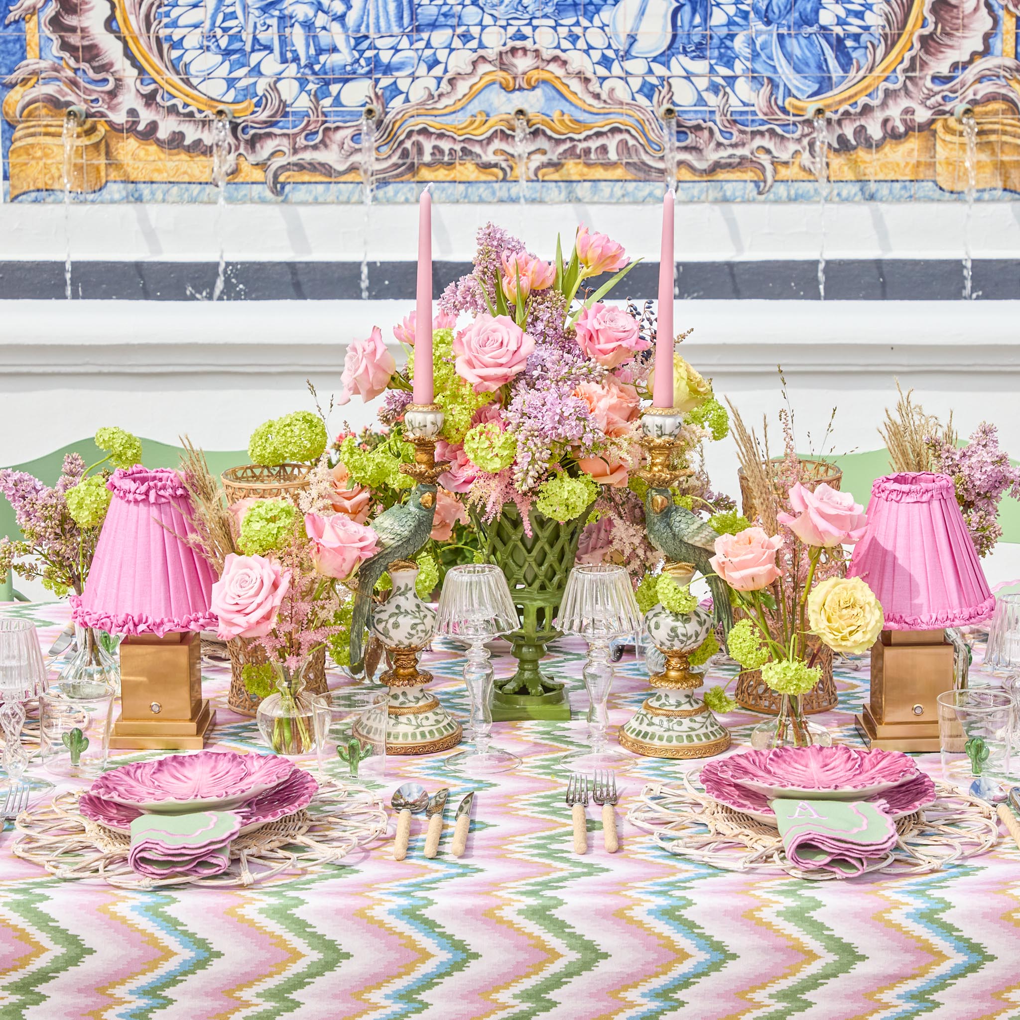 Glass Lantern Tea Light Holder (Pair) - 18cm - Image 14