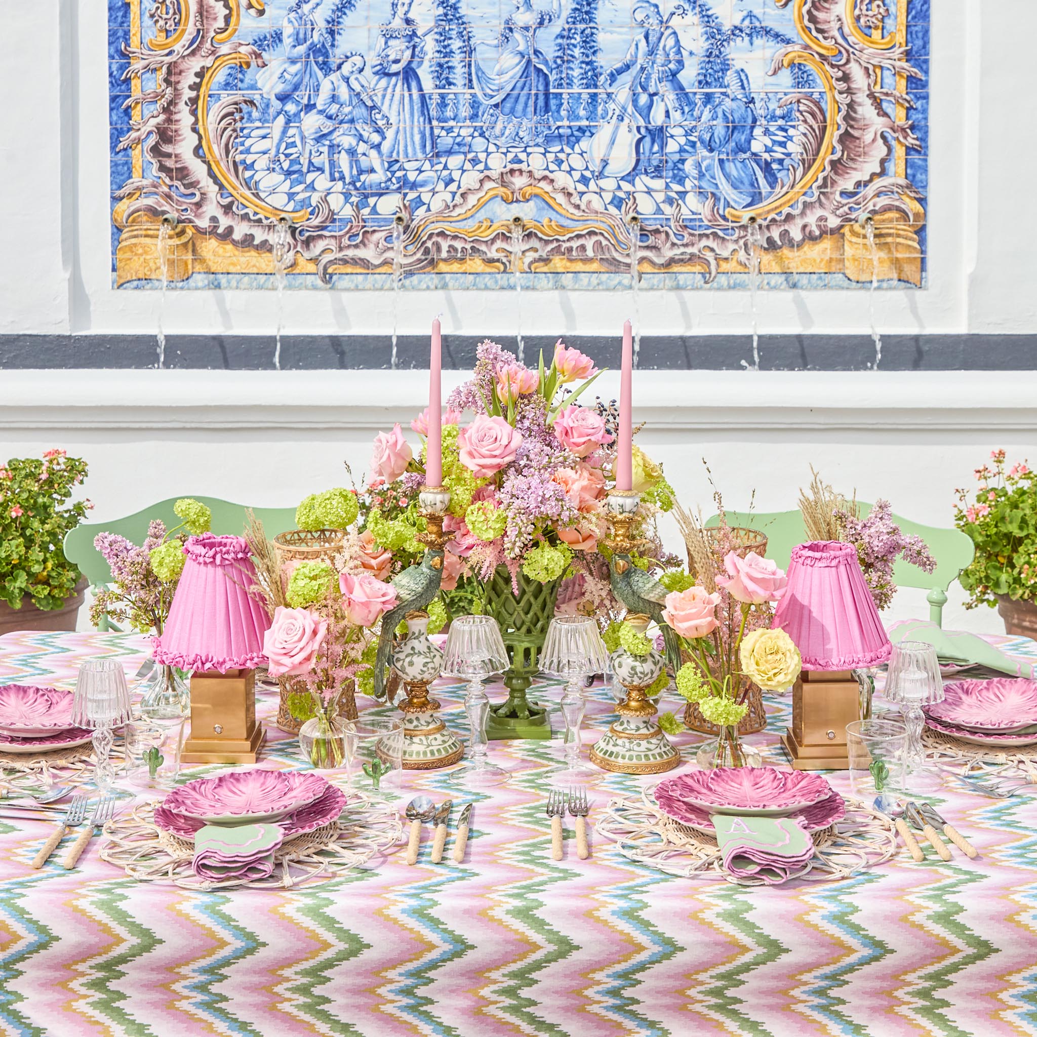 Glass Lantern Tea Light Holder Set - Image 19