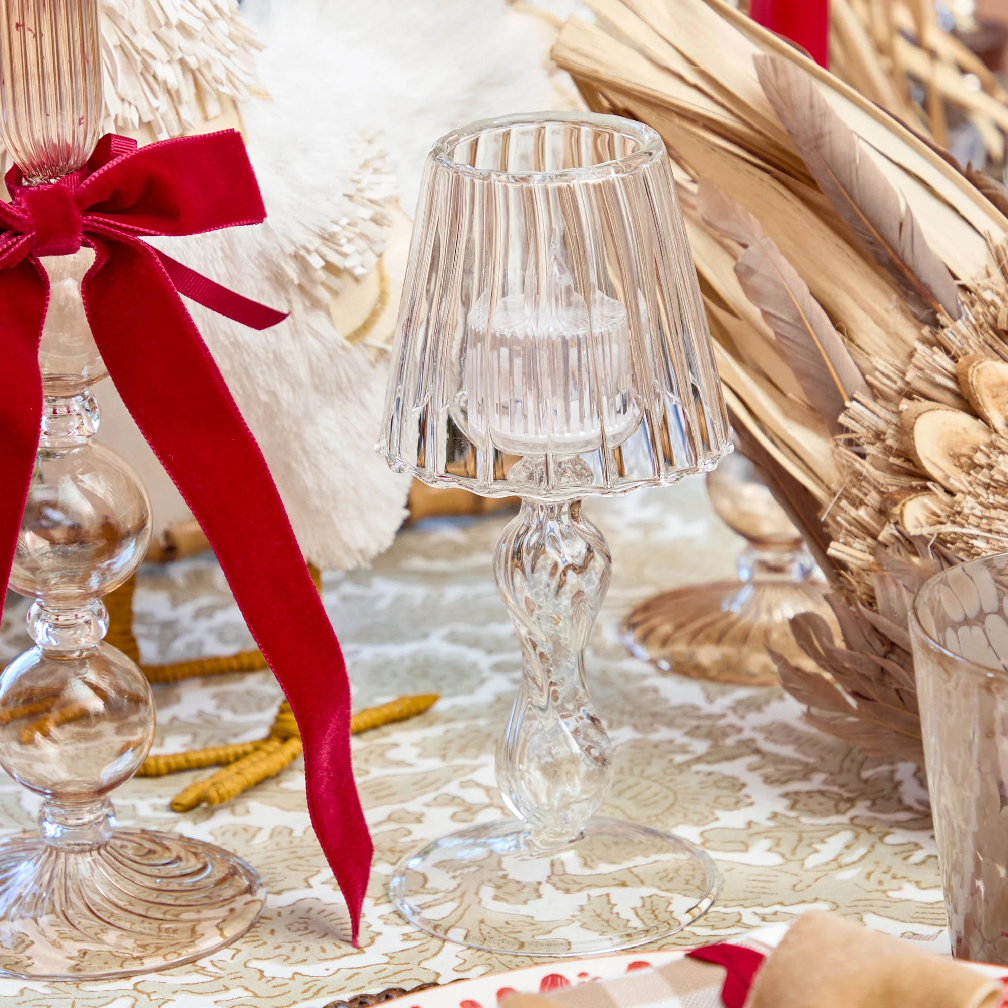 Glass Lantern Tea Light Holder Set - Image 24