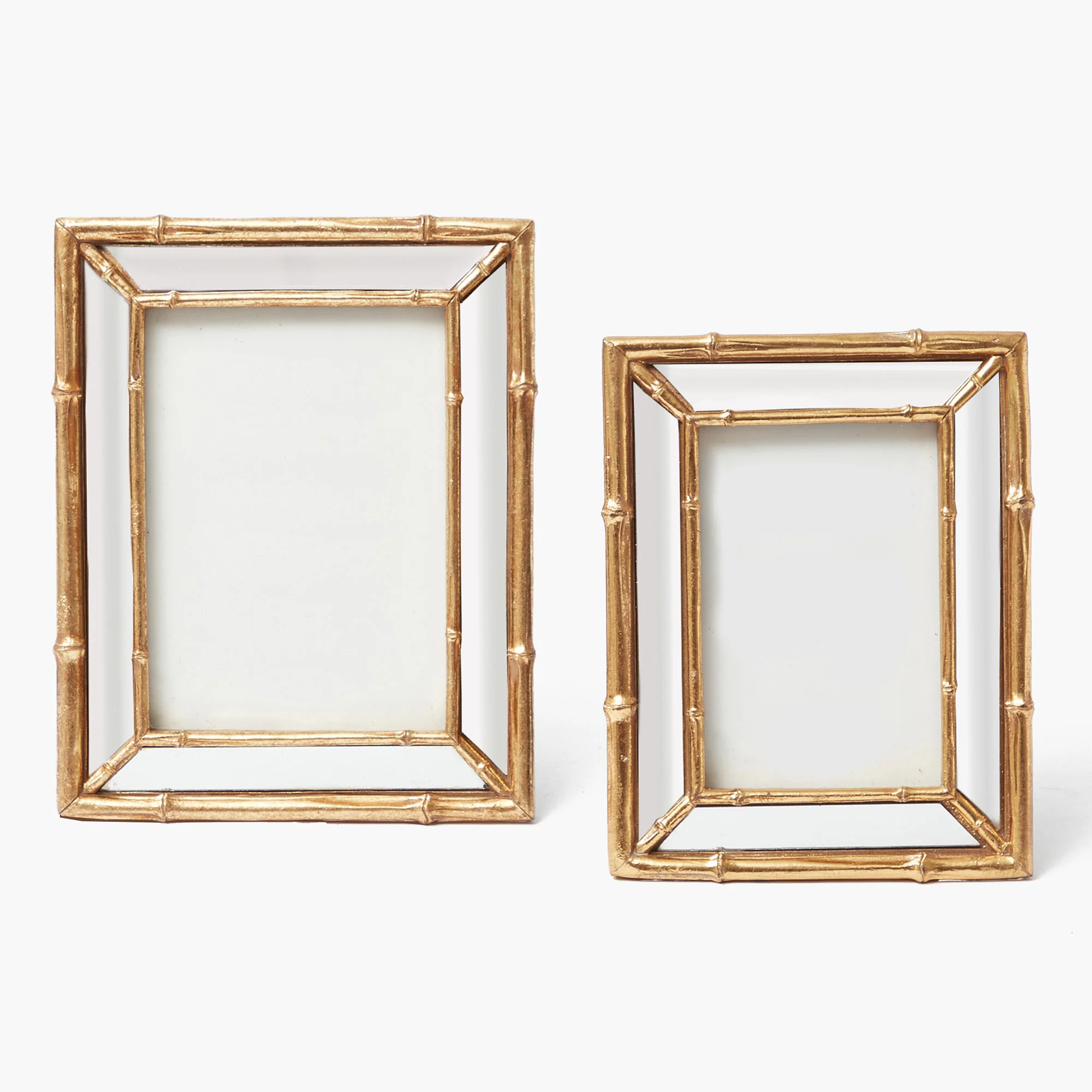 Gold Bamboo Mirror Photo Frame - 5"x 7" - Image 6