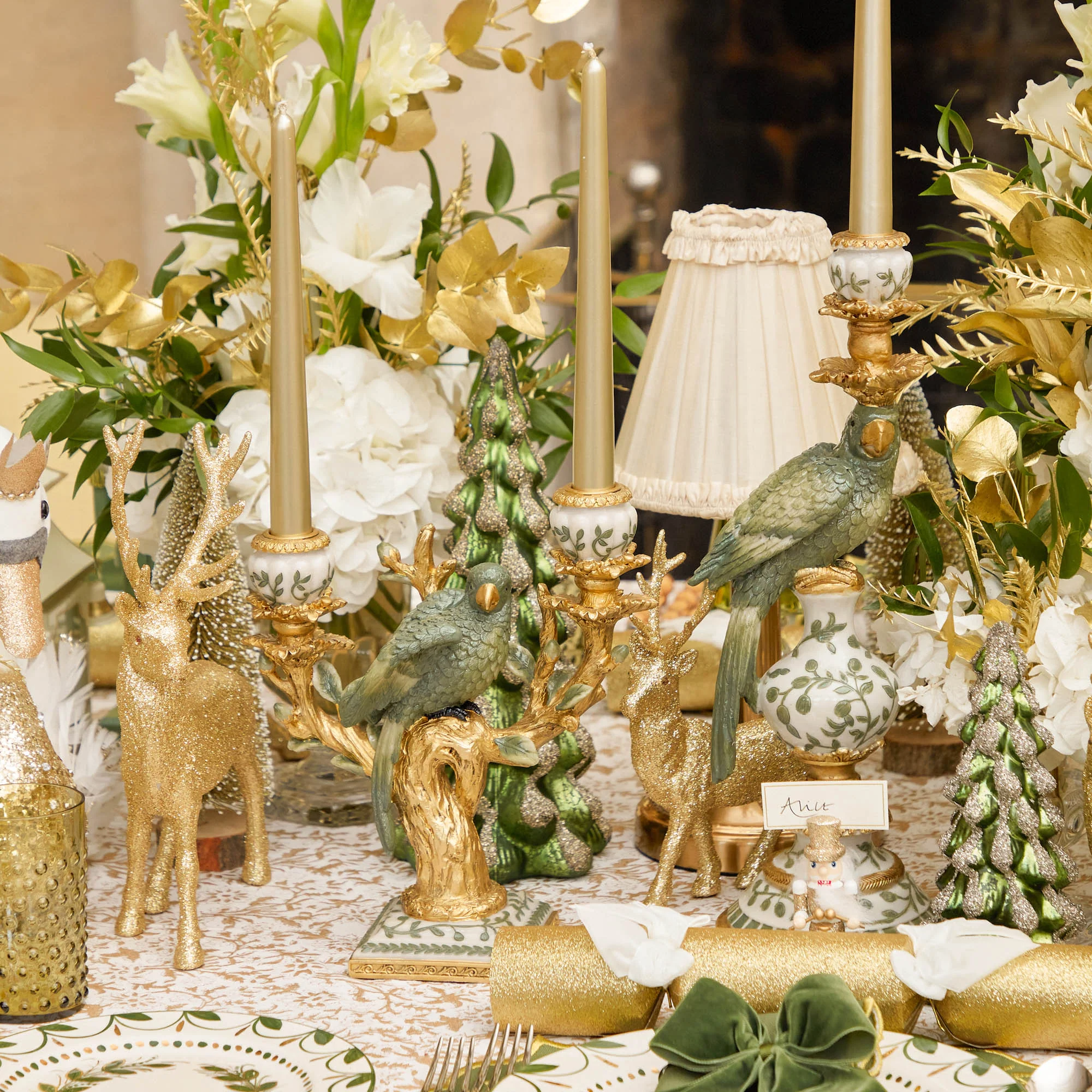 Champagne Gold Candles (Set of 8) - Image 7