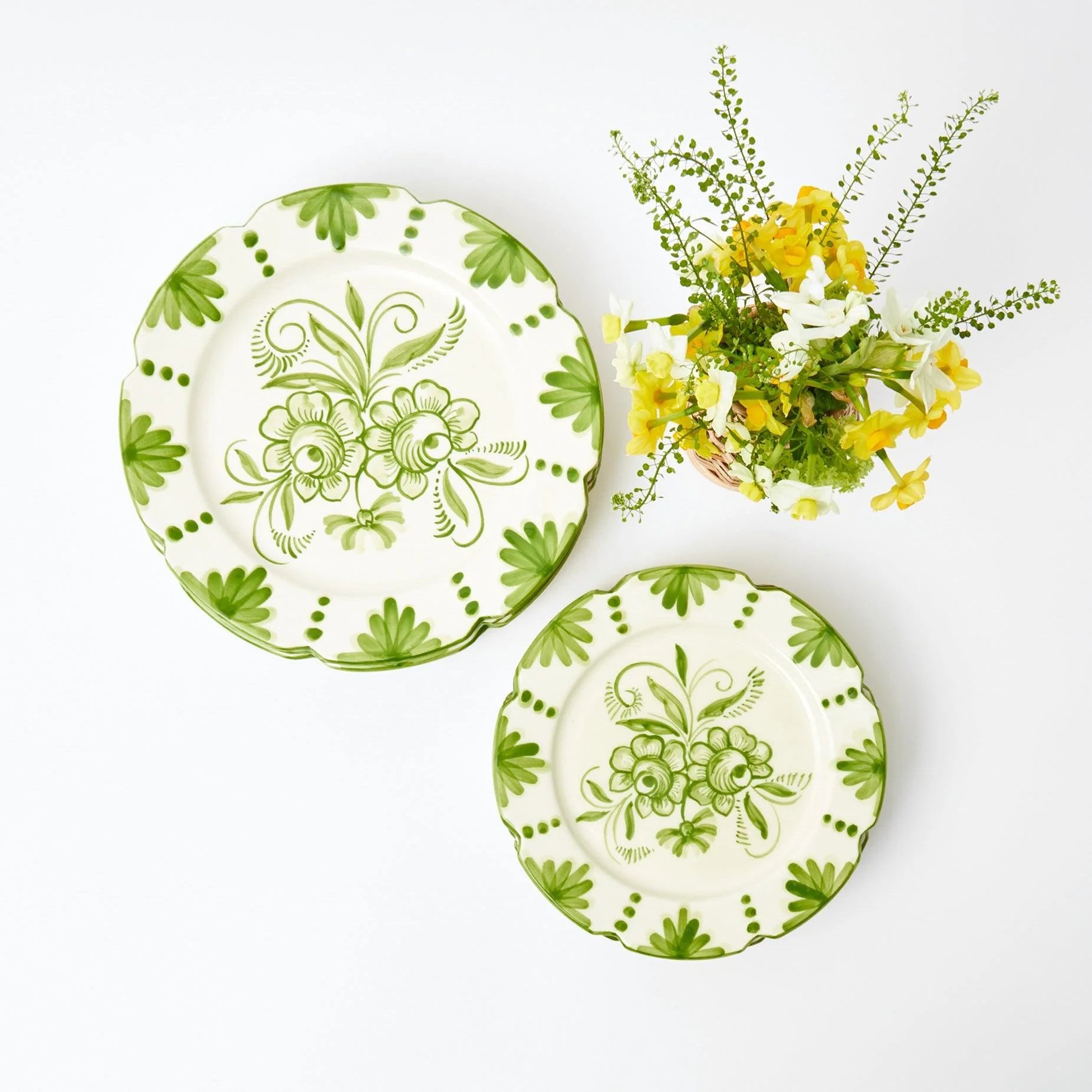 Seville Green Gardênia Starter Plates (Set of 4) - Image 7