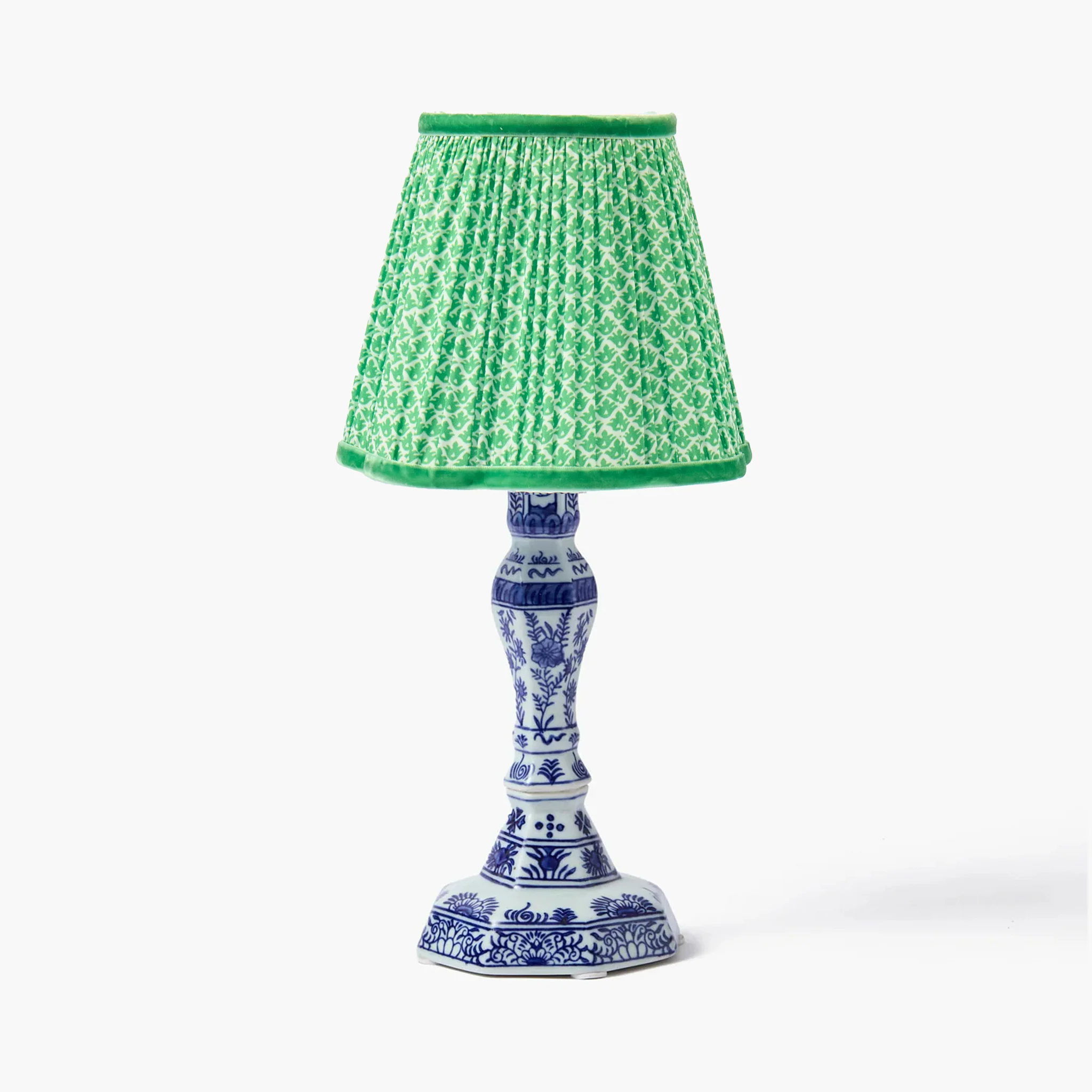 Green Lotus Lampshade (18cm) - Image 9