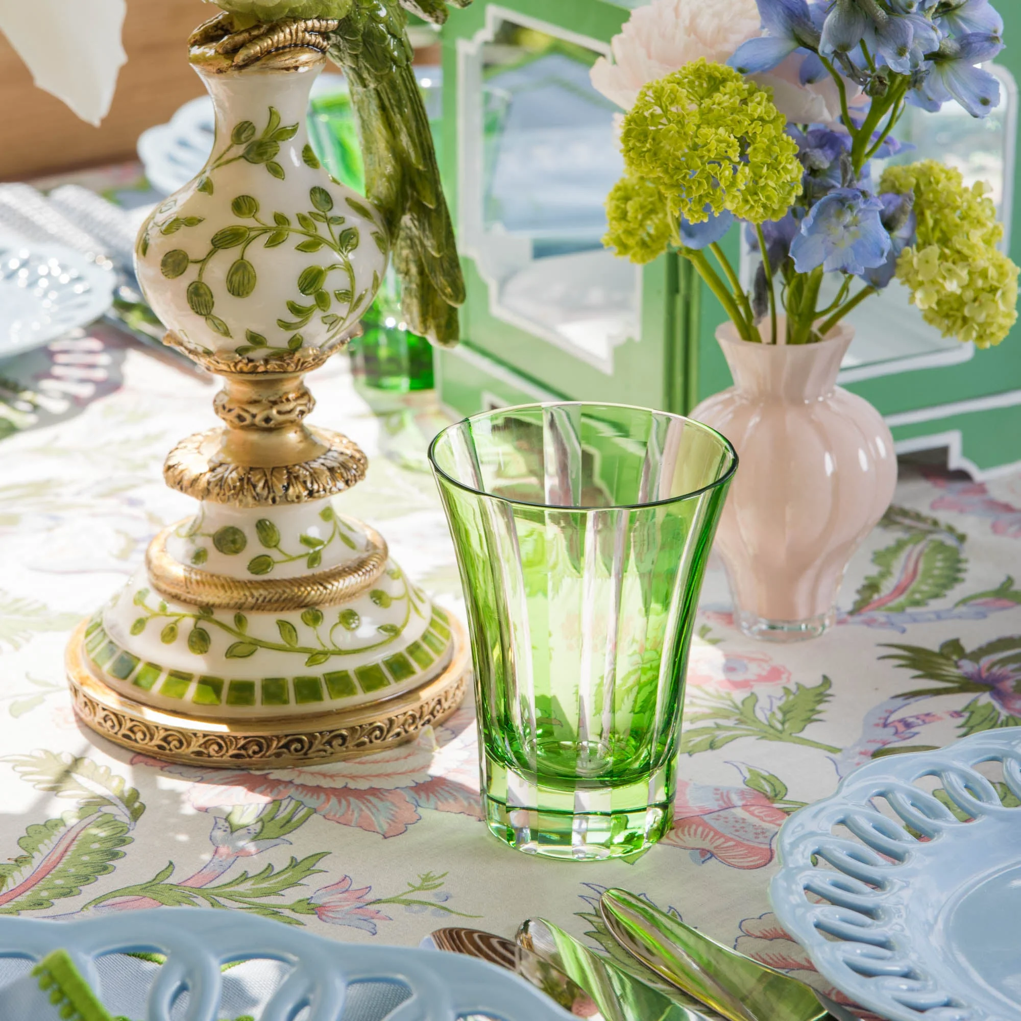 Green Positano Glasses (Set of 4) - Image 10