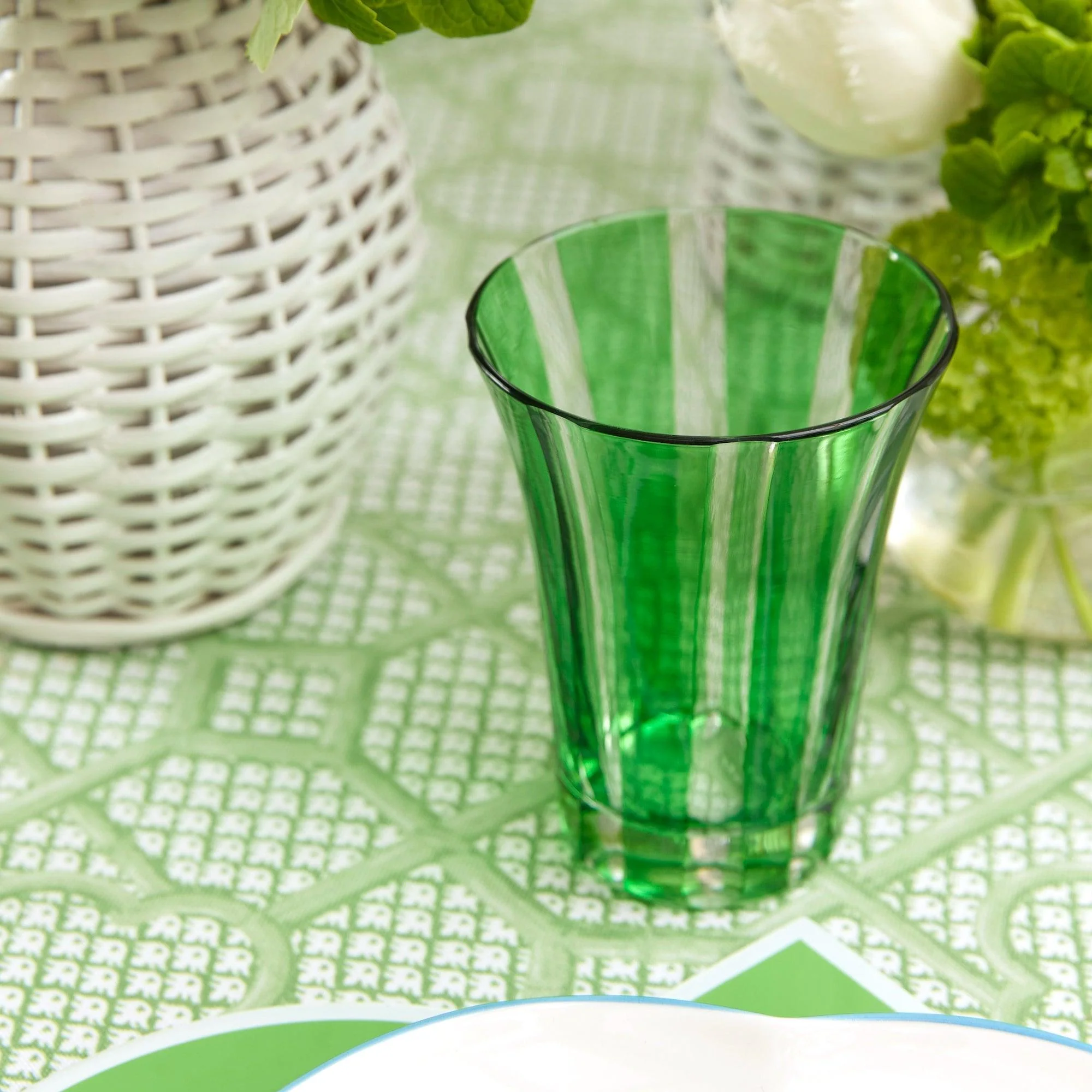 Green Positano Glasses (Set of 4) - Image 13