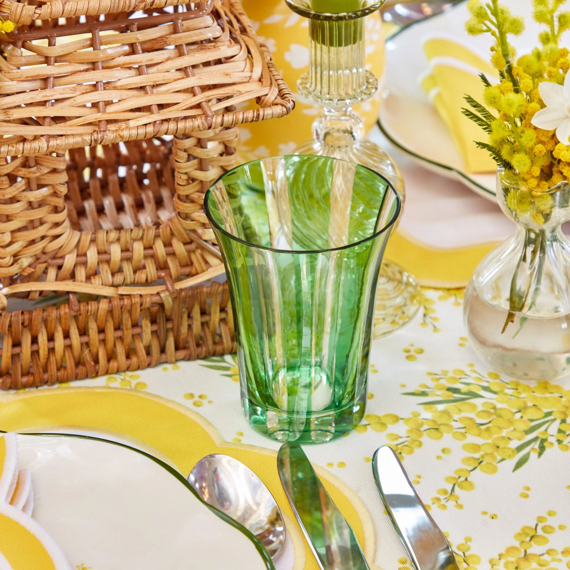 Green Positano Glasses (Set of 4) - Image 5