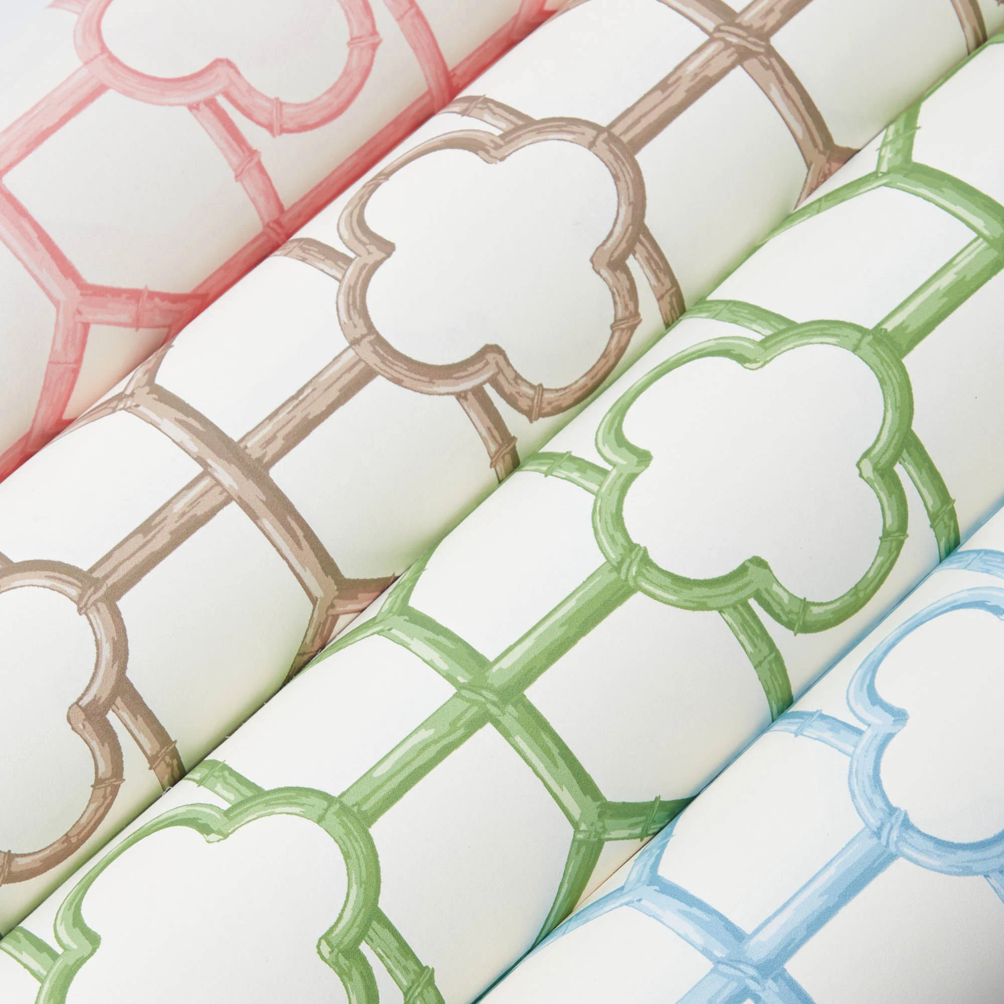 Green Shaded Bamboo Wallpaper - Image 11