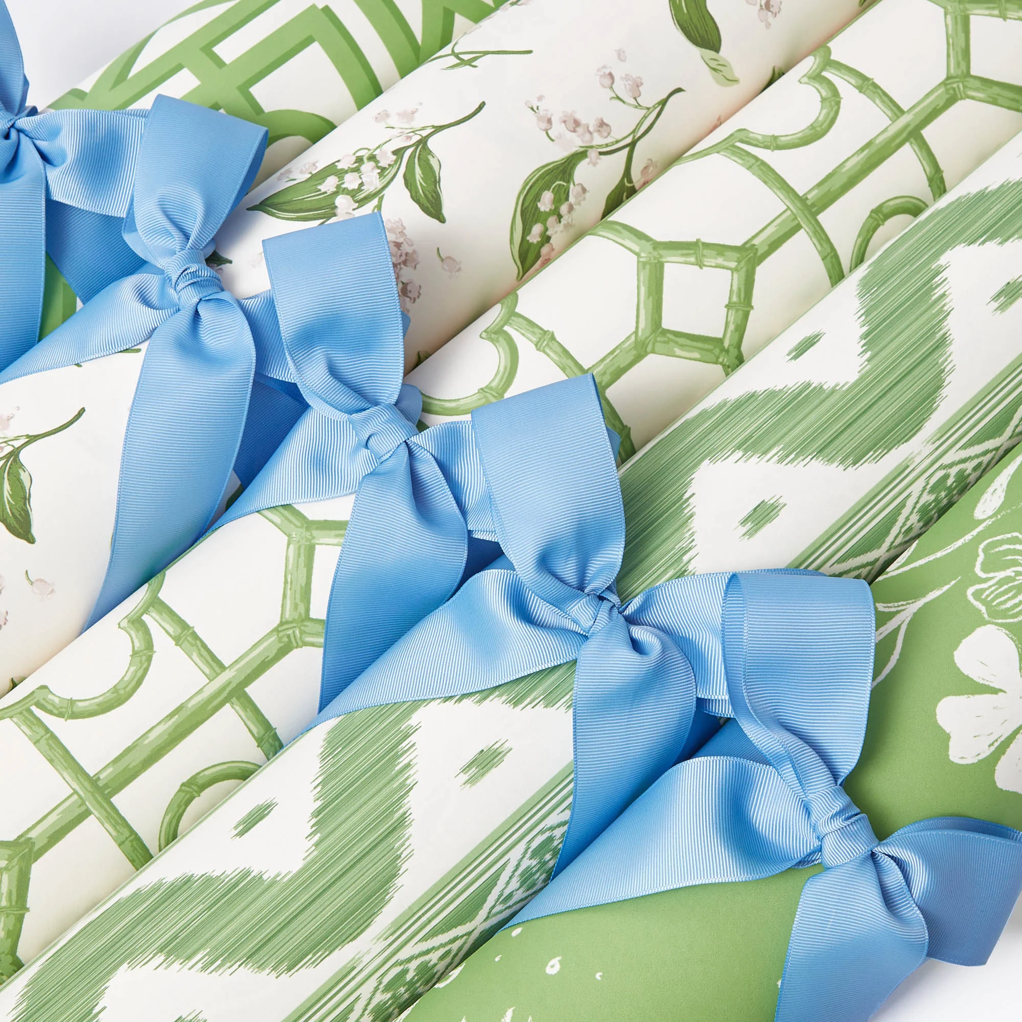 Green Shaded Bamboo Wallpaper - Image 4