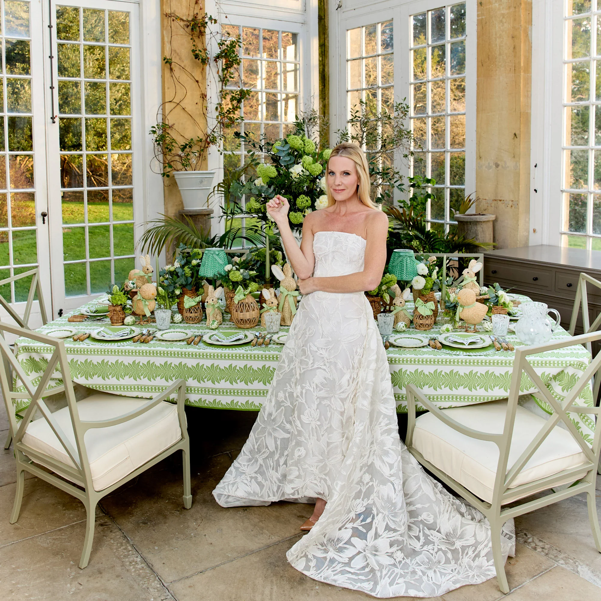 Dappled White Glasses & Jug Set - Image 13