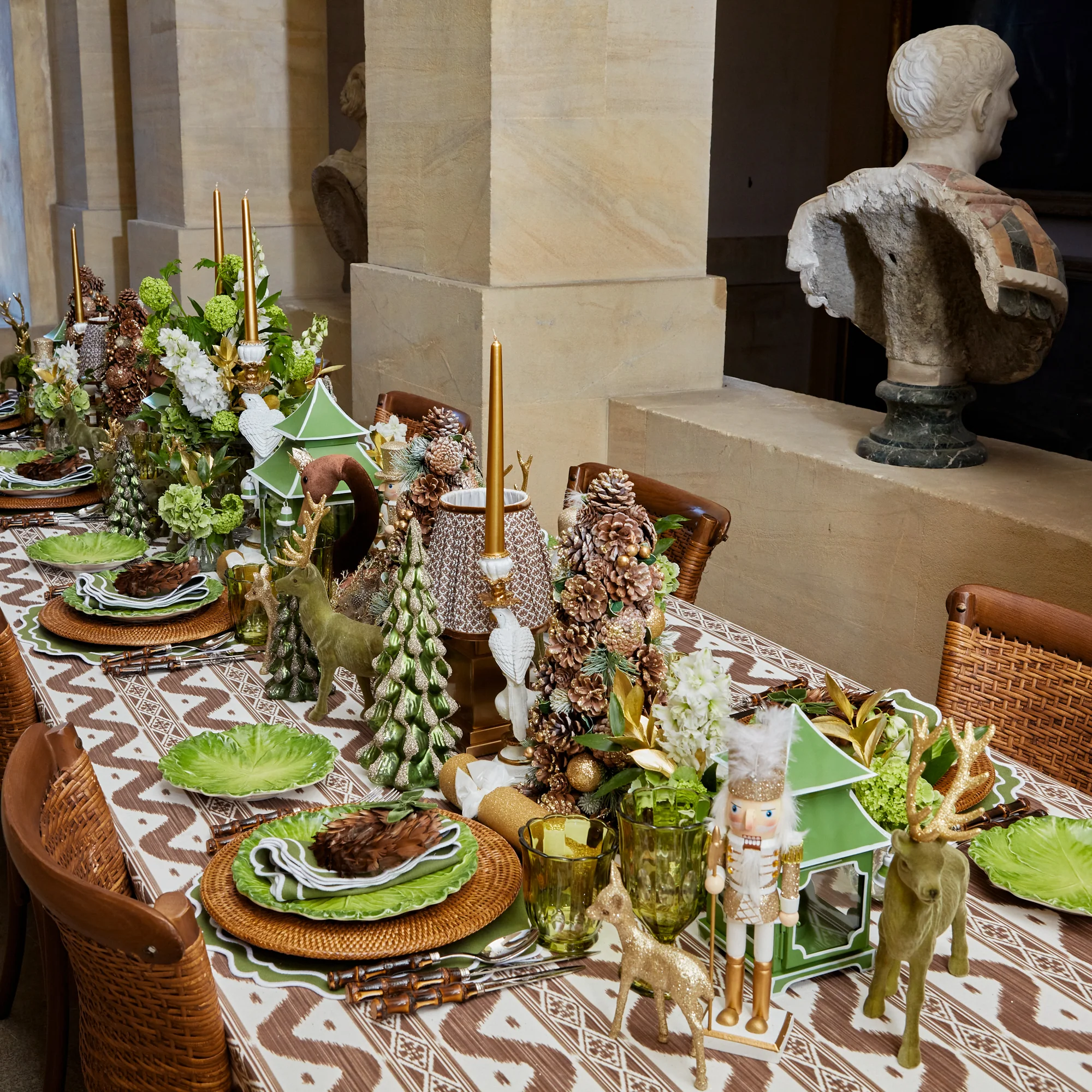 Serena Green Cabbage Dinner Plate - Image 7