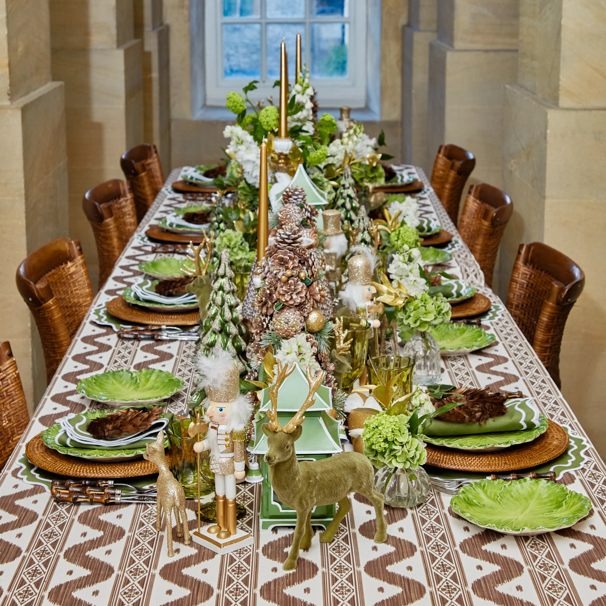 Serena Green Cabbage Dinner Plate - Image 3