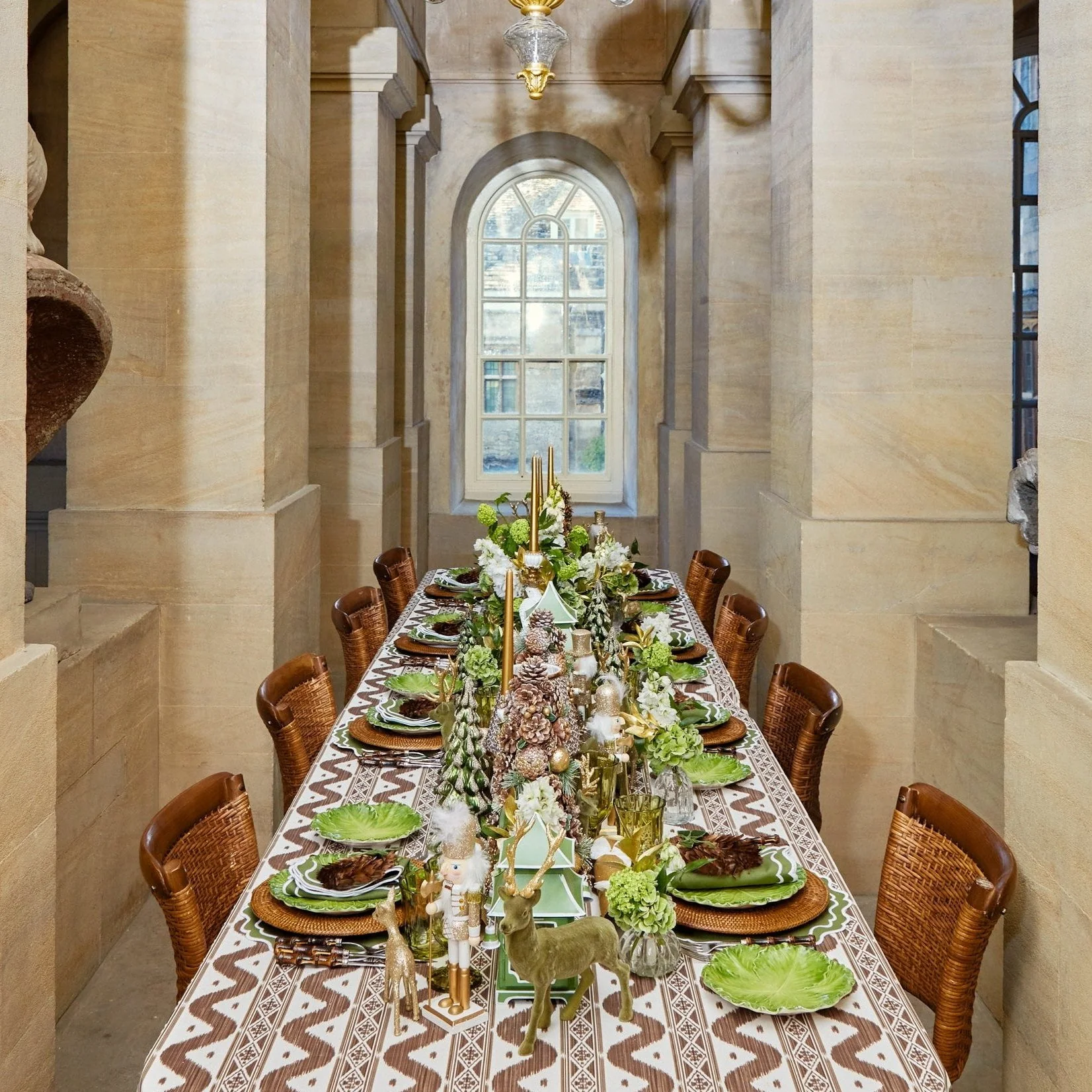 Serena Green Cabbage Dinner & Starter Plates (Set of 8) - Image 12