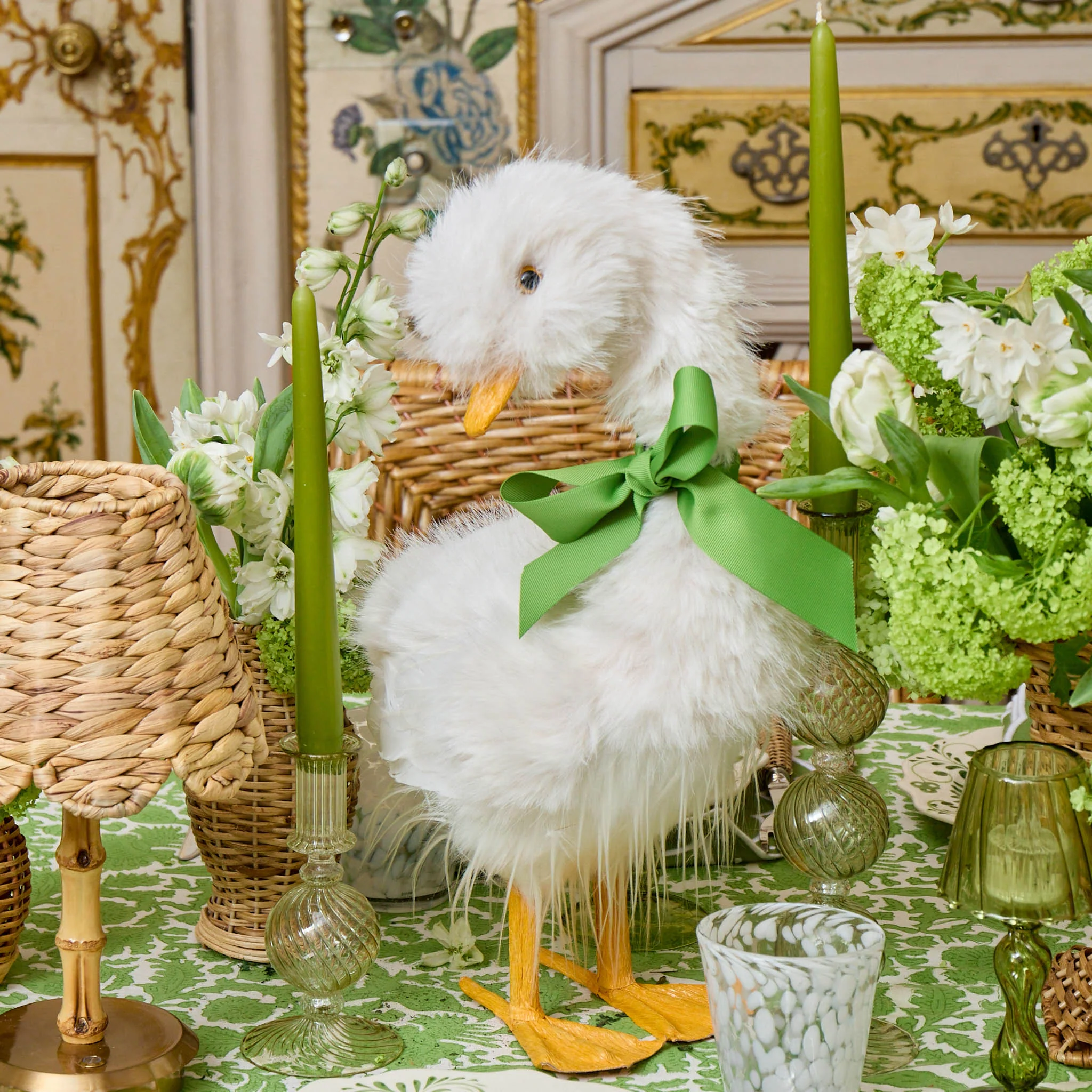 Camille Olive Candle Holder (Pair) - Image 6