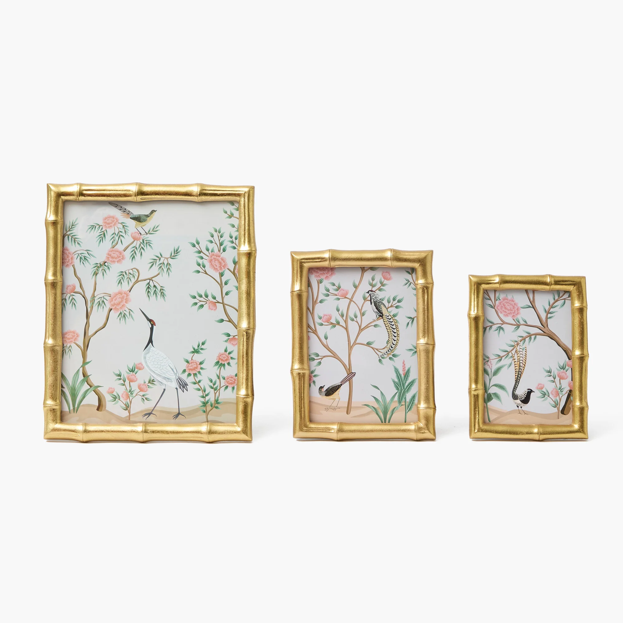 Large Gold Bamboo Photo Frame - 8"x10" - Image 5