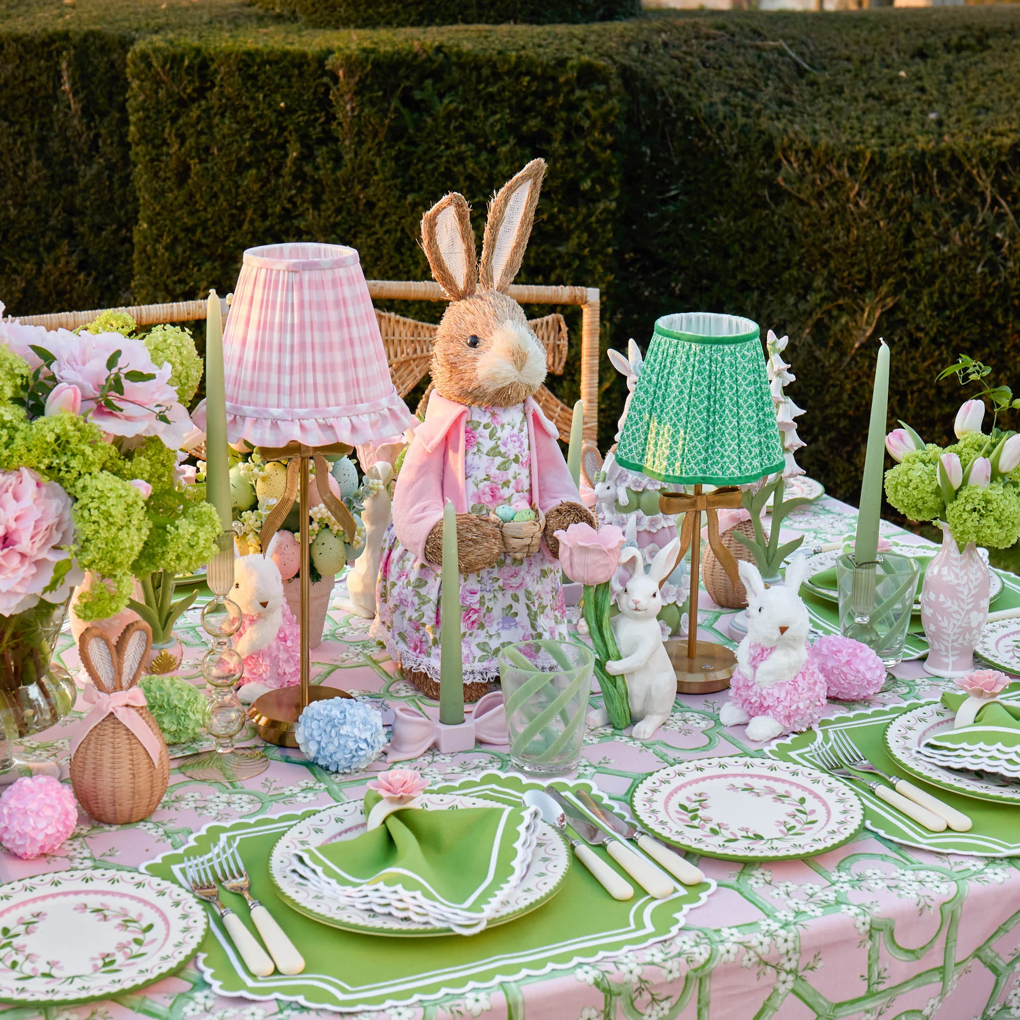 Green Lotus Lampshade (18cm) - Image 5