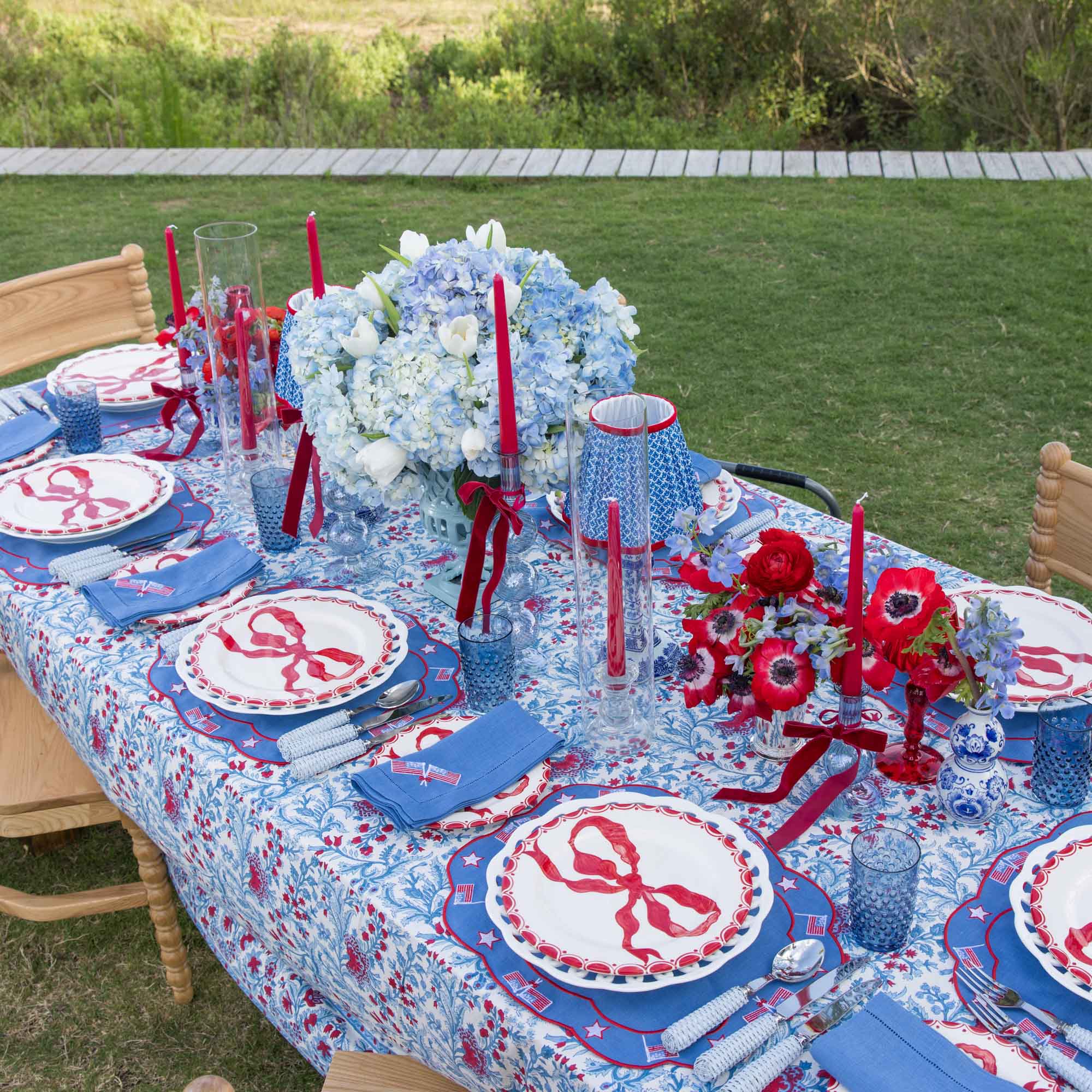 Camille Azure Candle Holder (Pair) - Image 10