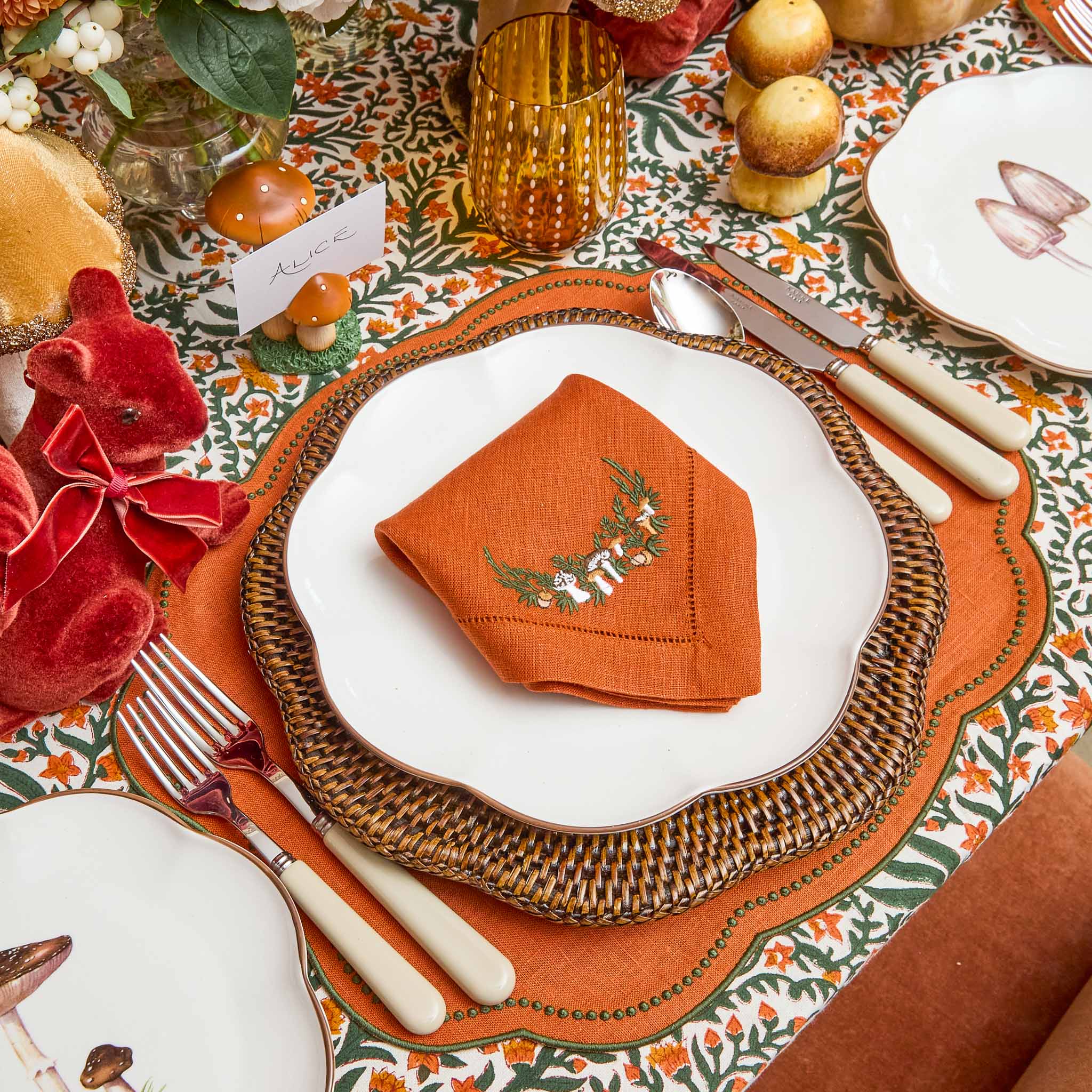 Mushroom Placecard Holders (Set of 4) - Image 5