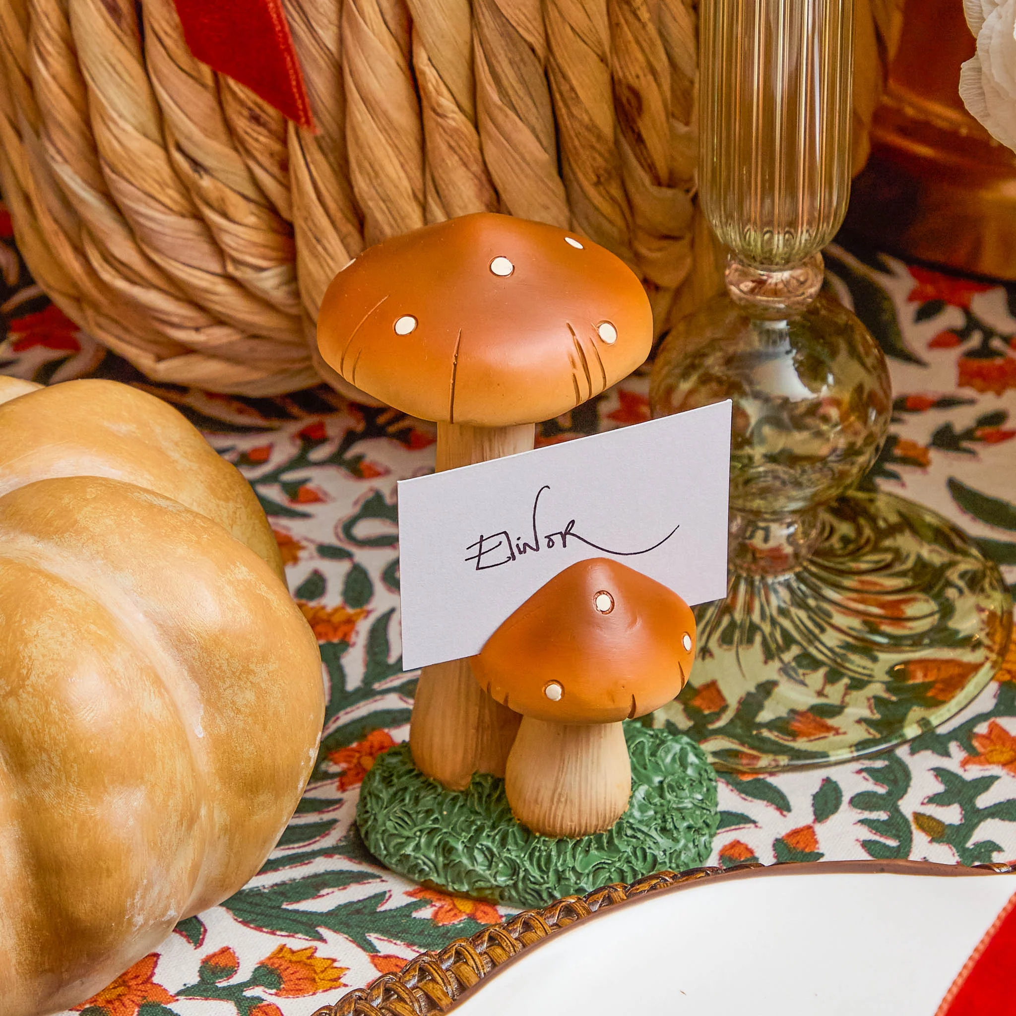 Mushroom Placecard Holders (Set of 4) - Image 6