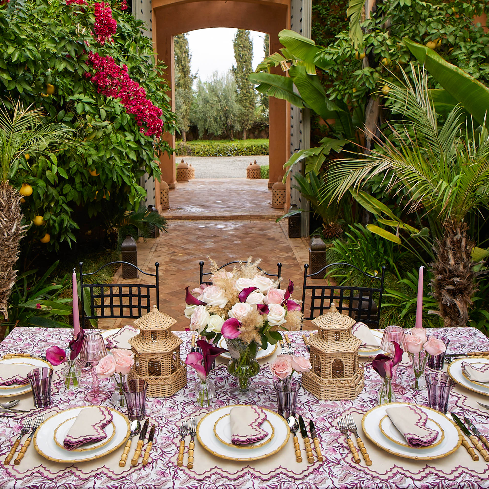 Nancy Bamboo Dinner Plate - Image 11