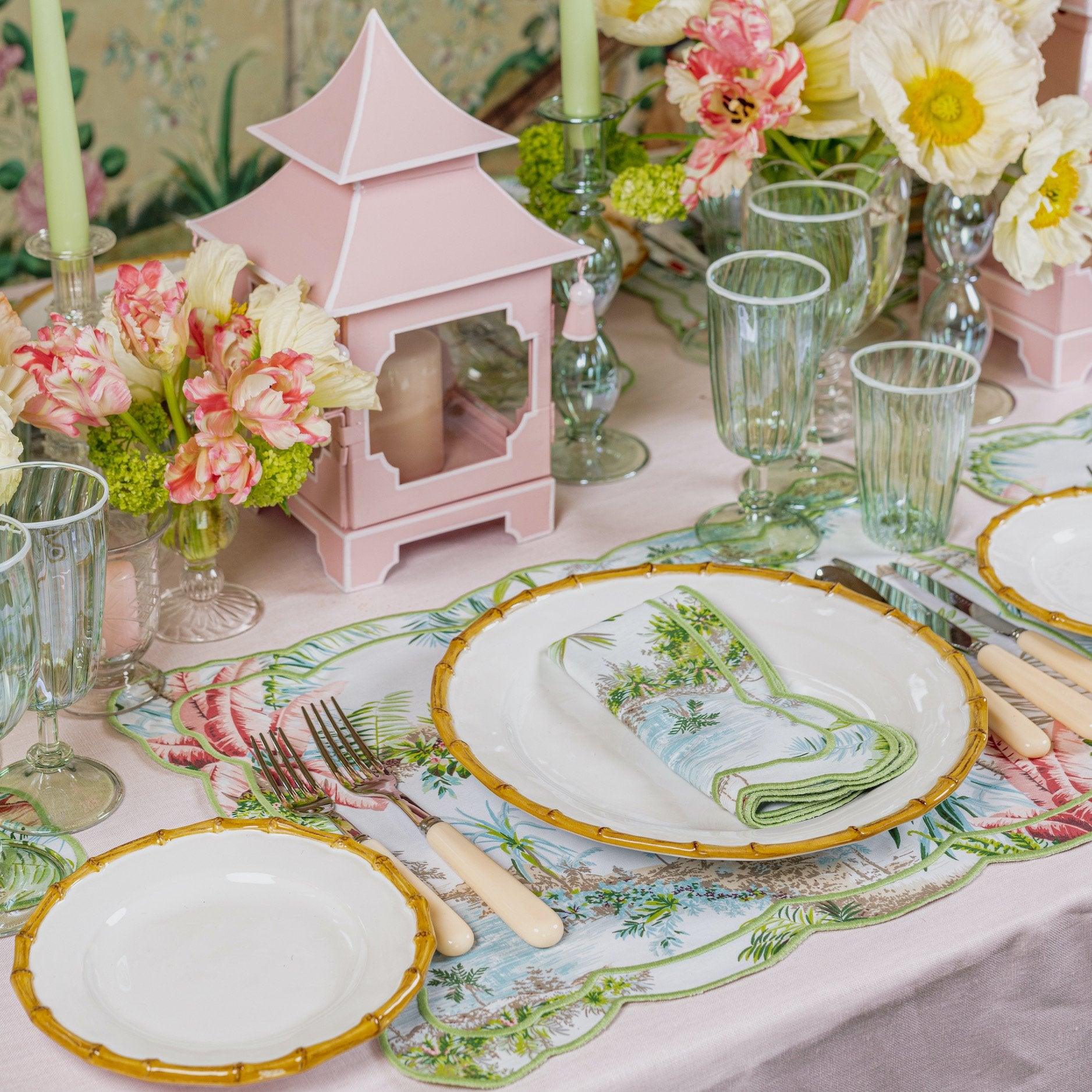 Nancy Bamboo Dinner Plate - Image 7