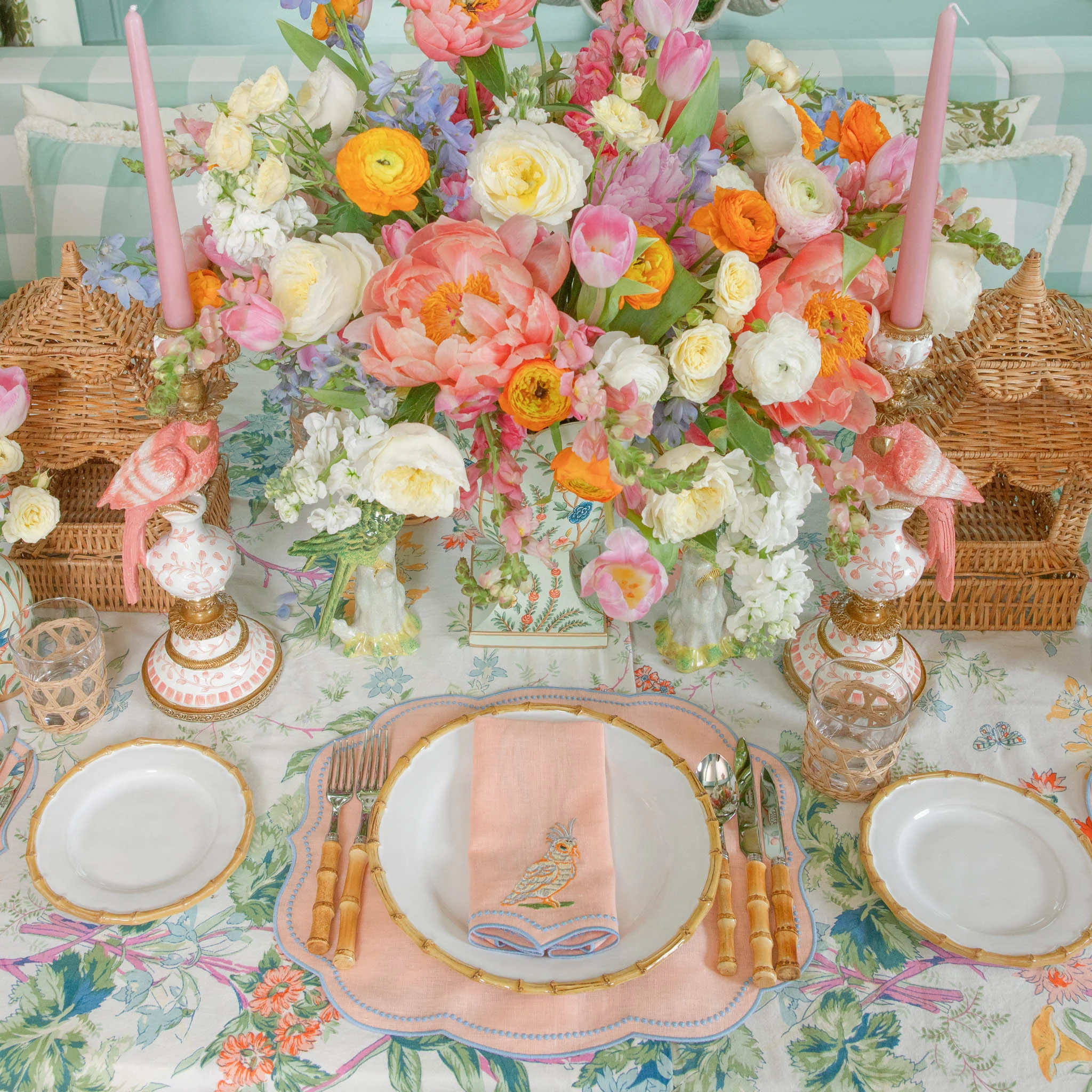 Nancy Bamboo Dinner Plate - Image 5