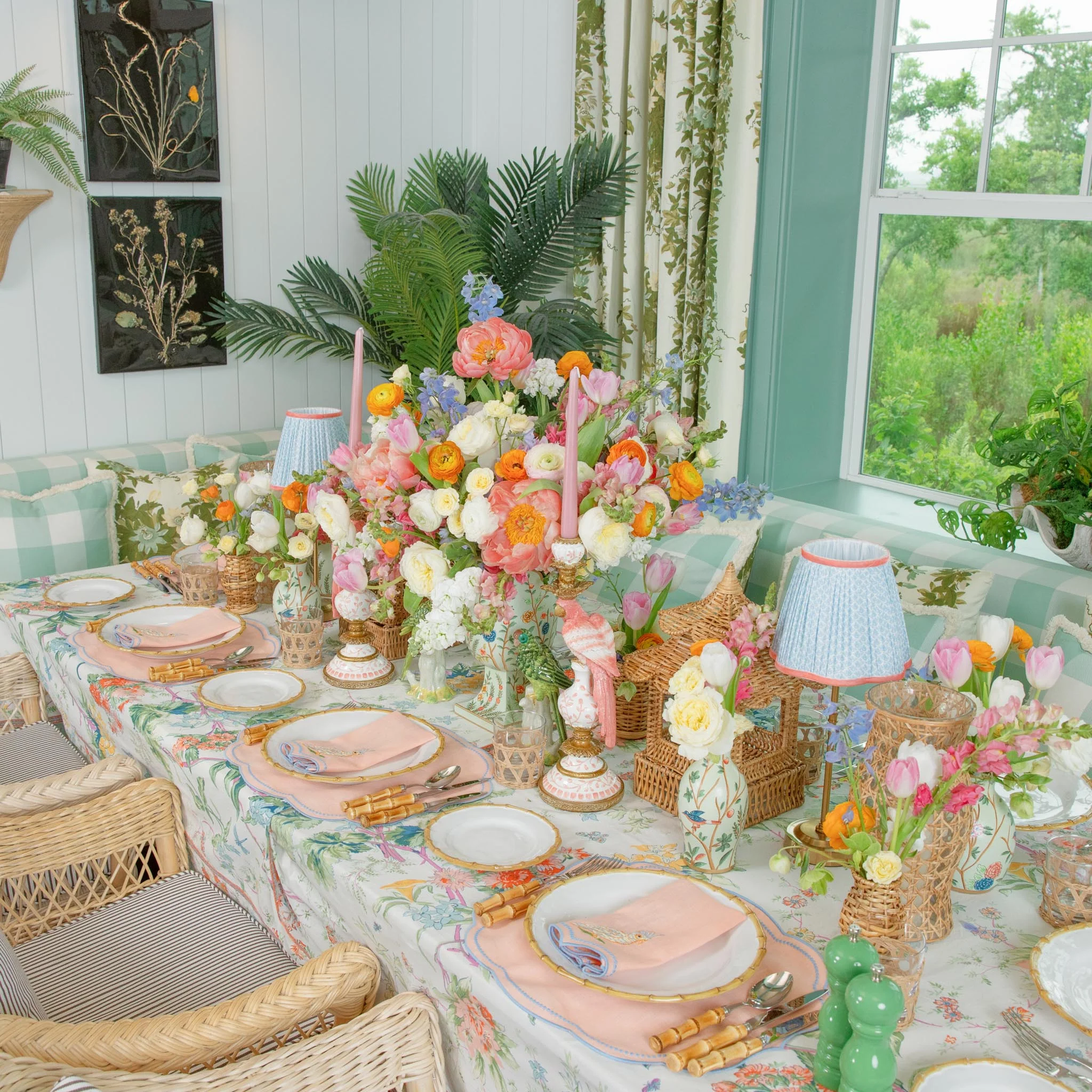 Nancy Bamboo Dinner Plate - Image 3