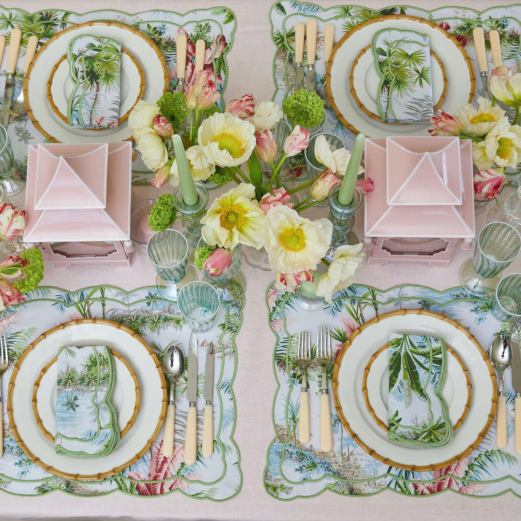 Nancy Bamboo Dinner Plate - Image 8