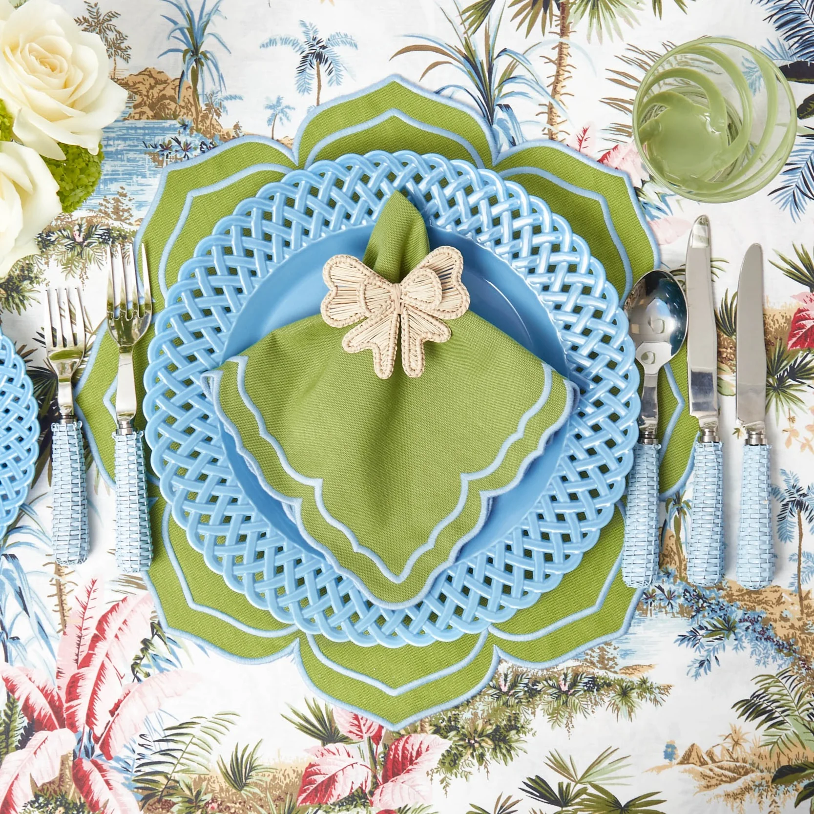 Wicker Napkin Bows (Set of 4) - Image 10