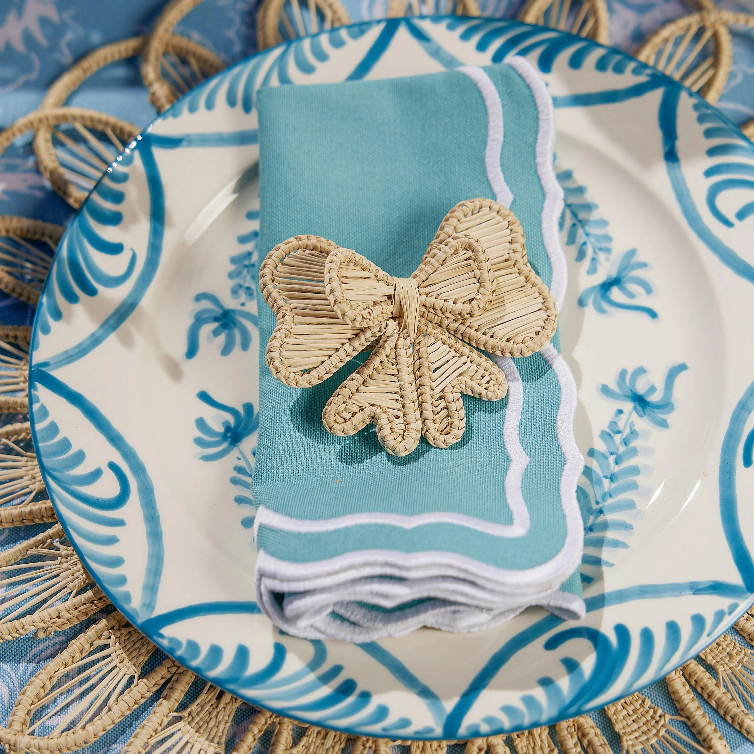 Wicker Napkin Bows (Set of 4) - Image 18