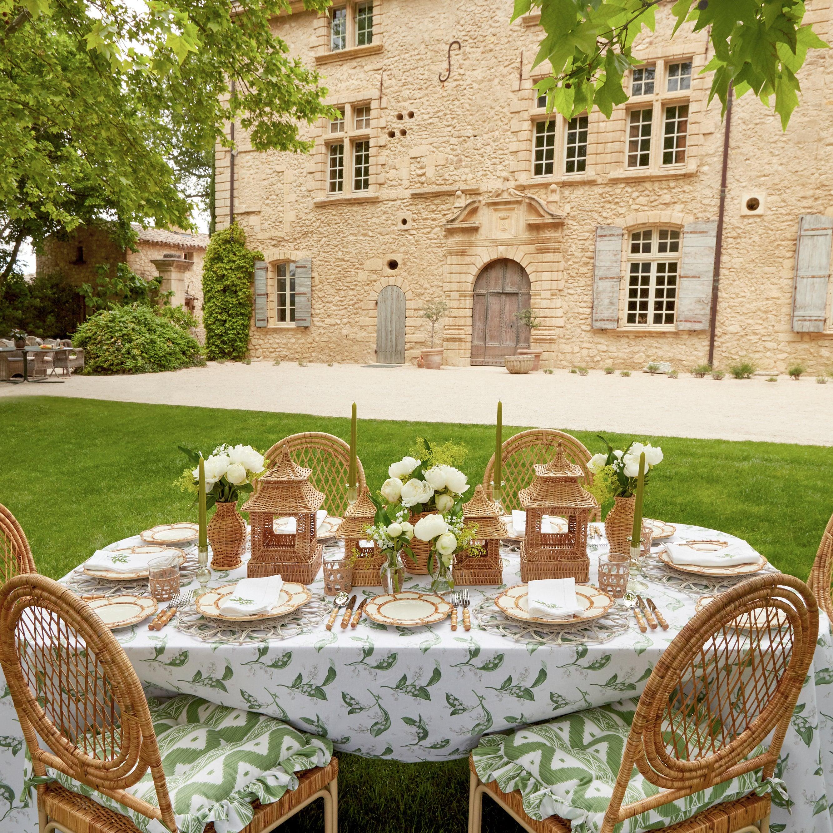 Natural Rattan Pagoda Decoration Set - Image 11