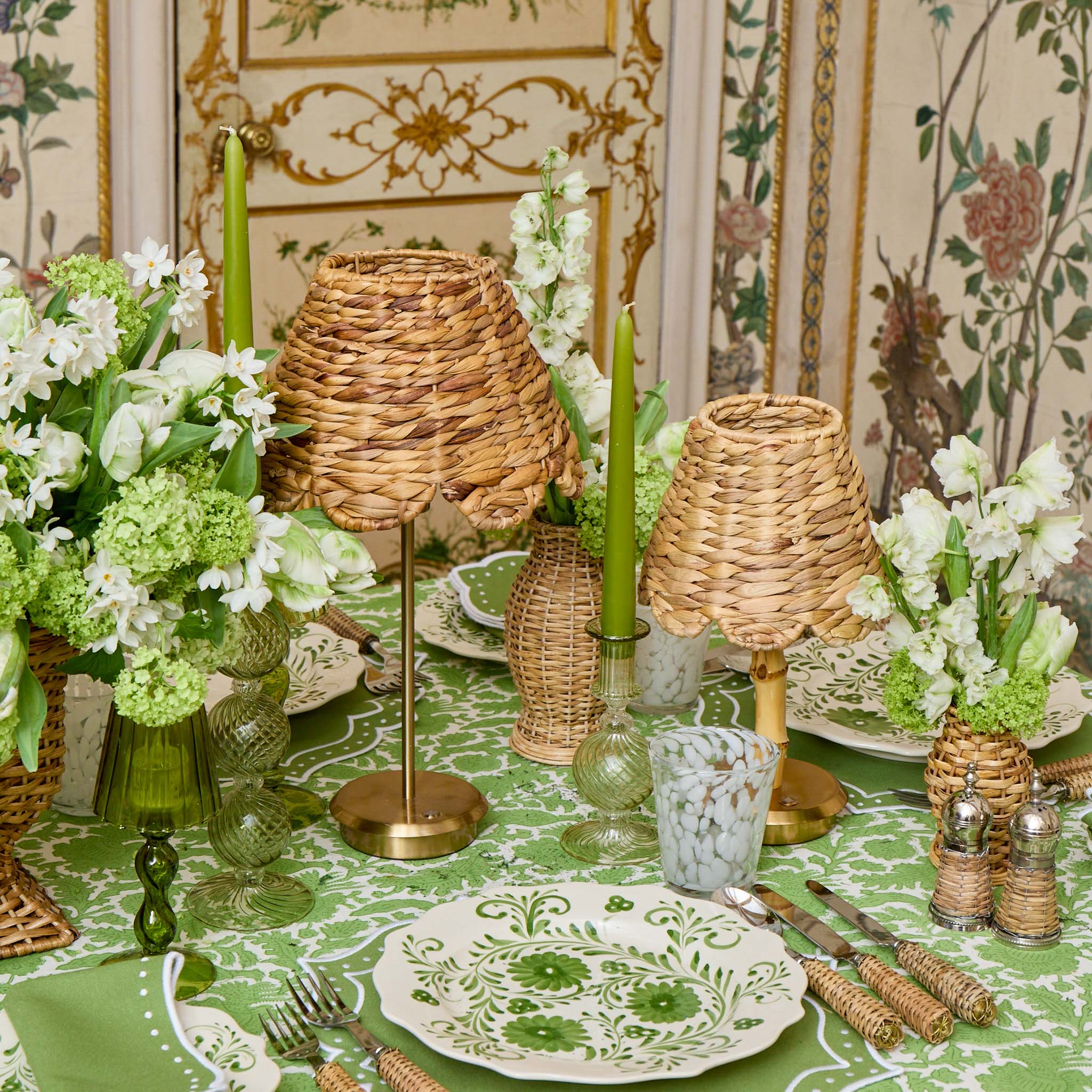 Dappled White Glasses (Set of 4) - Image 5