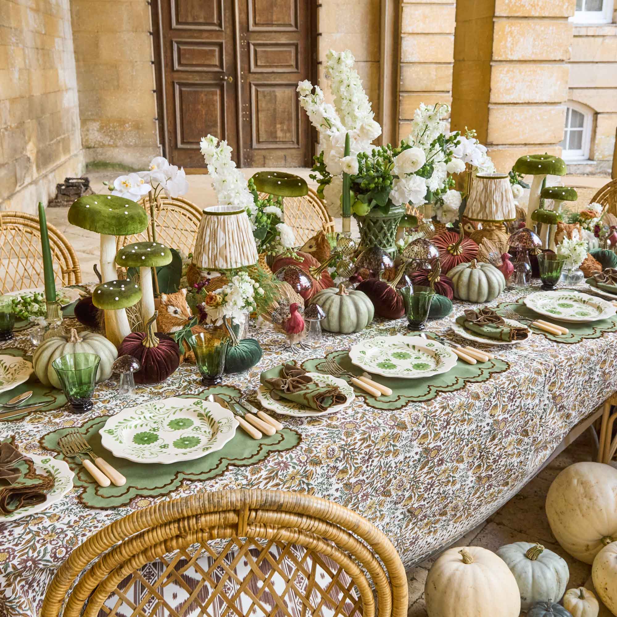 Small Camille Olive Candle Holder (Pair) - Image 18