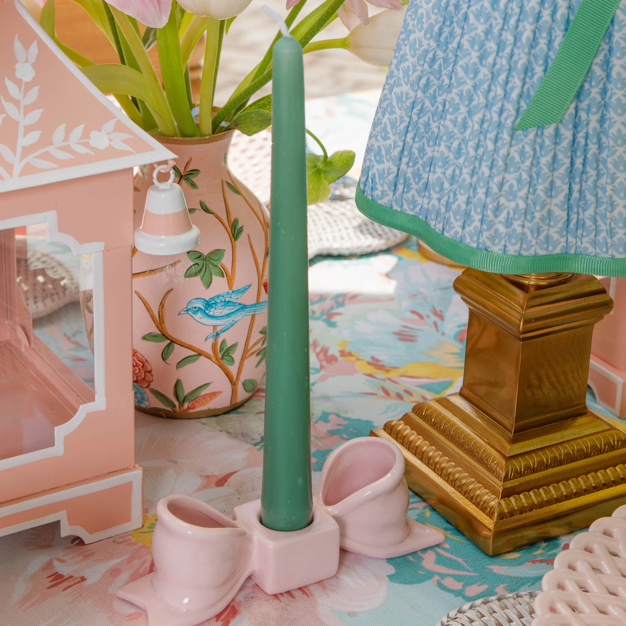 Dusty Green Candles (Set of 8) - Image 3