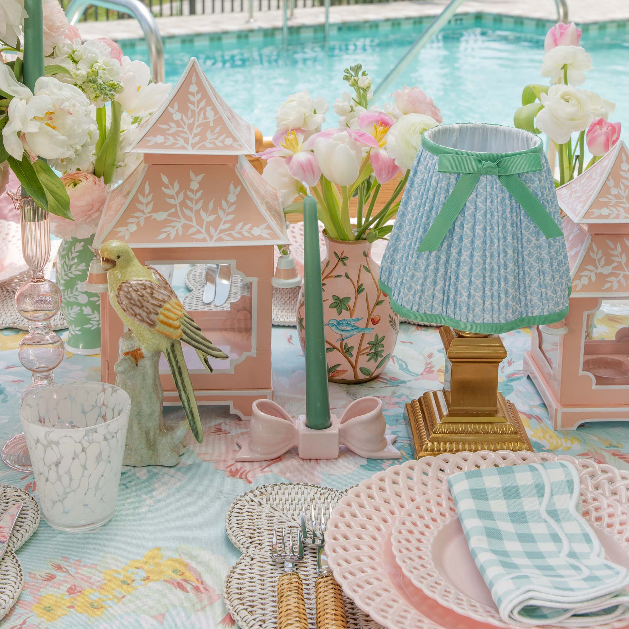 Dusty Green Candles (Set of 8) - Image 4