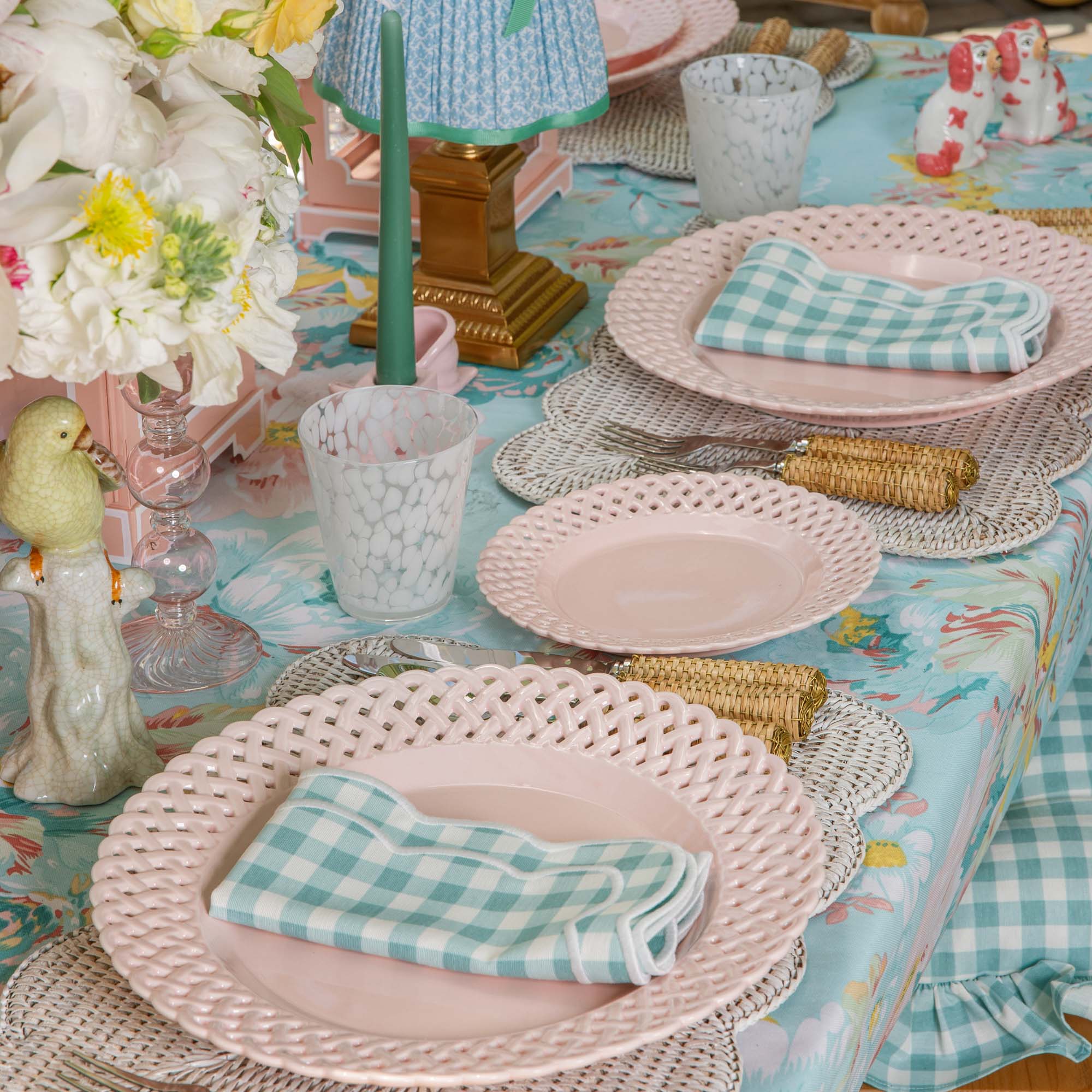 Dappled White Glasses (Set of 4) - Image 16