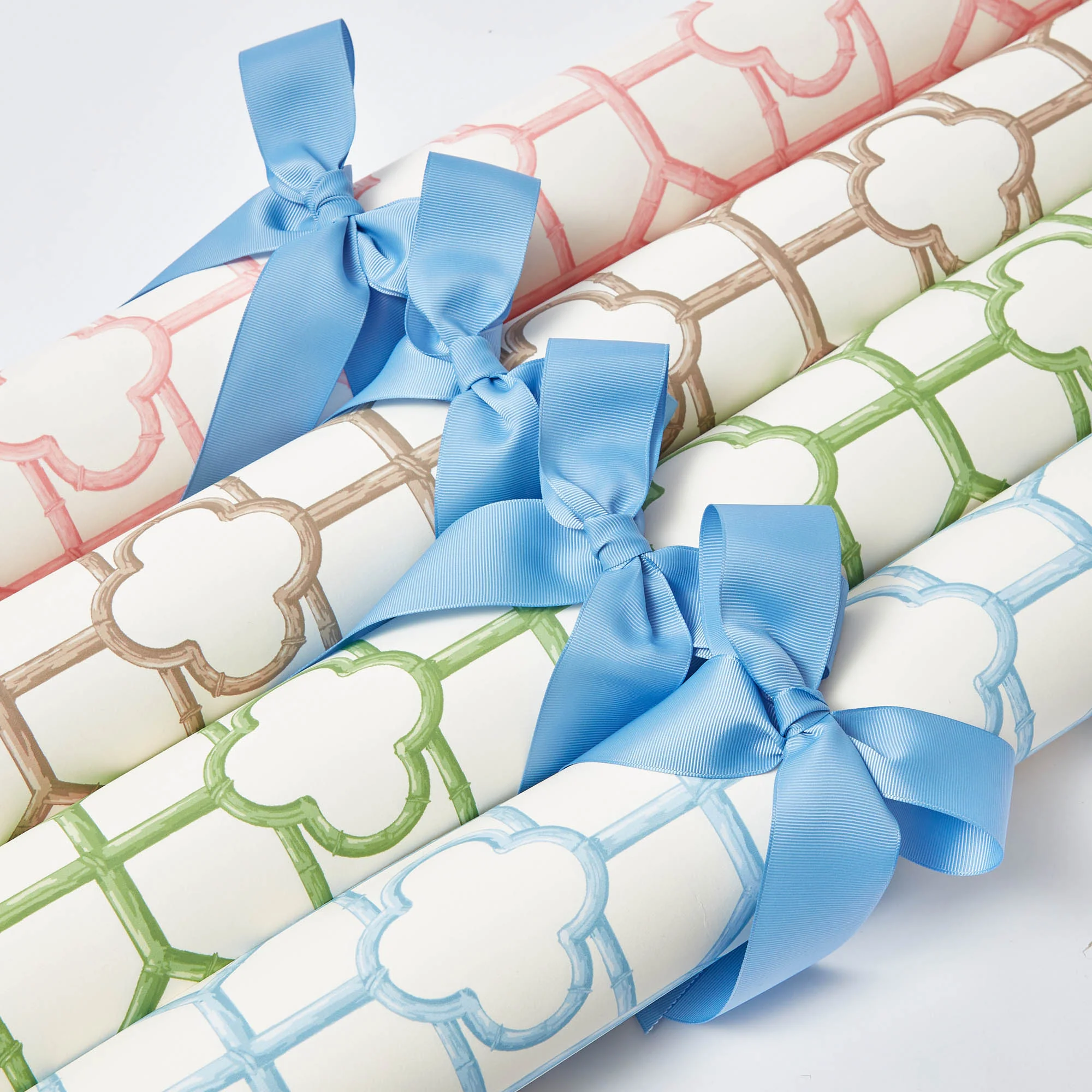 Pink Shaded Bamboo Wallpaper - Image 10