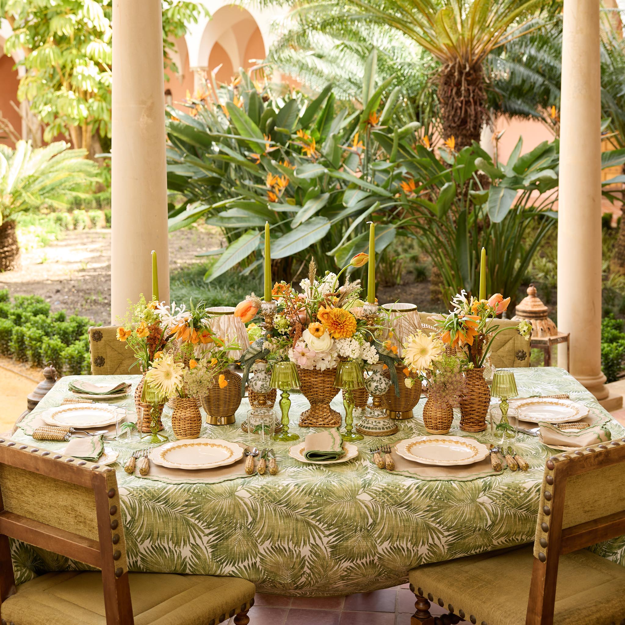 Camille Olive Candle Holder (Pair) - Image 19