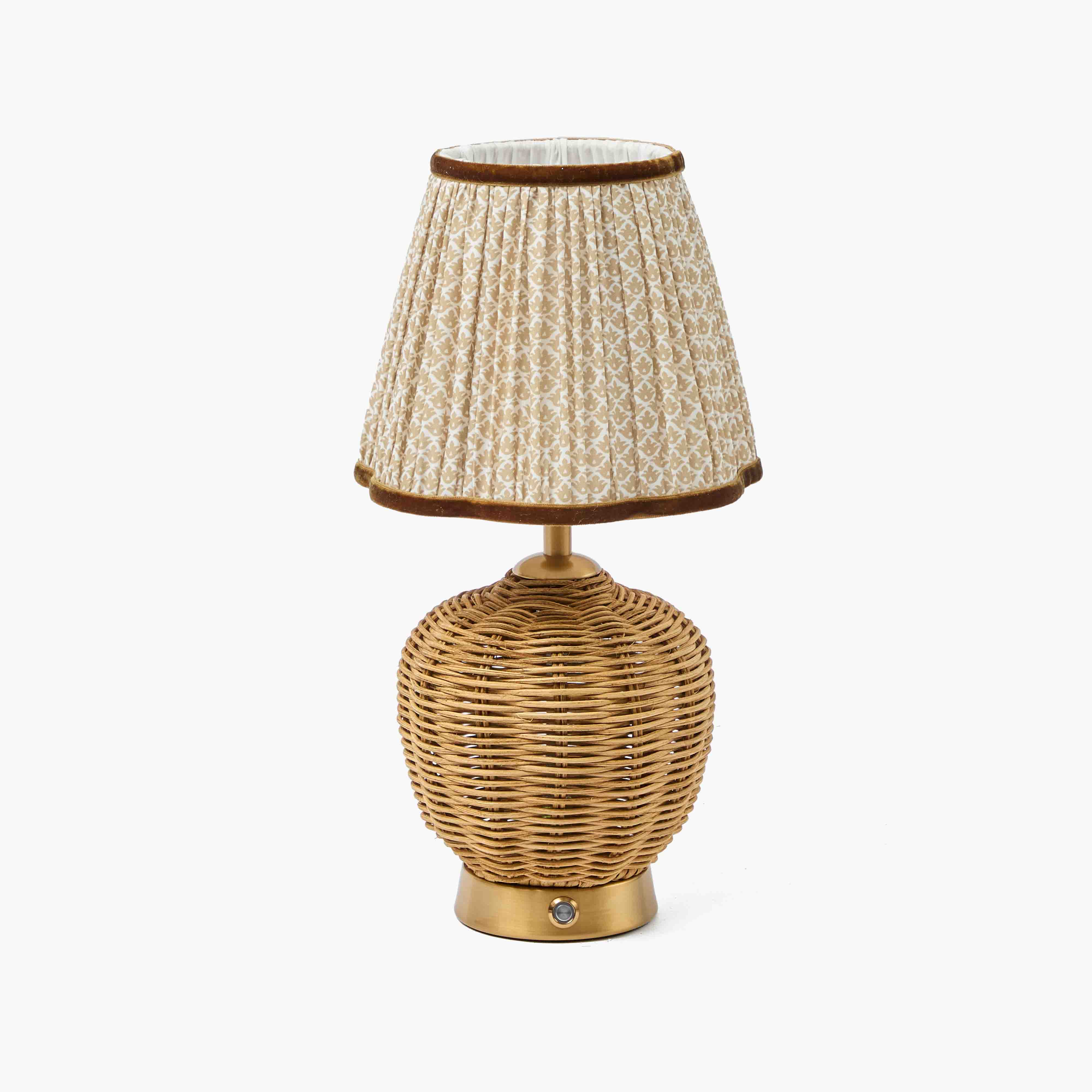 Rattan Ursula Rechargeable Lamp - Image 10