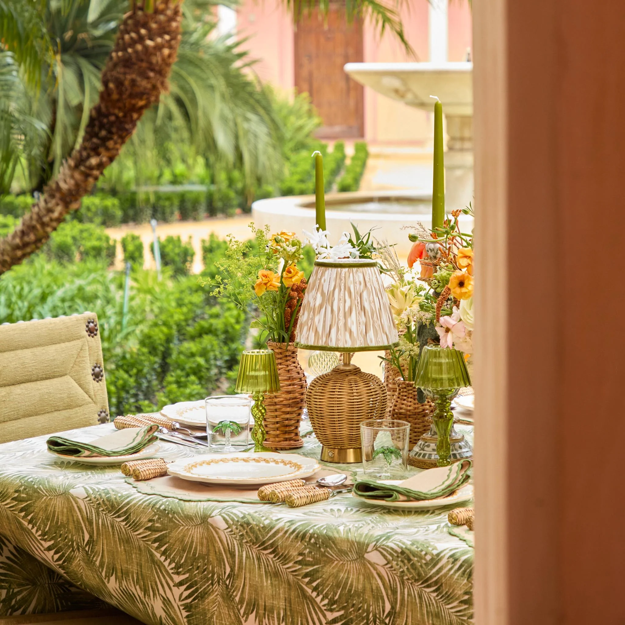 Rattan Ursula Rechargeable Lamp - Image 18