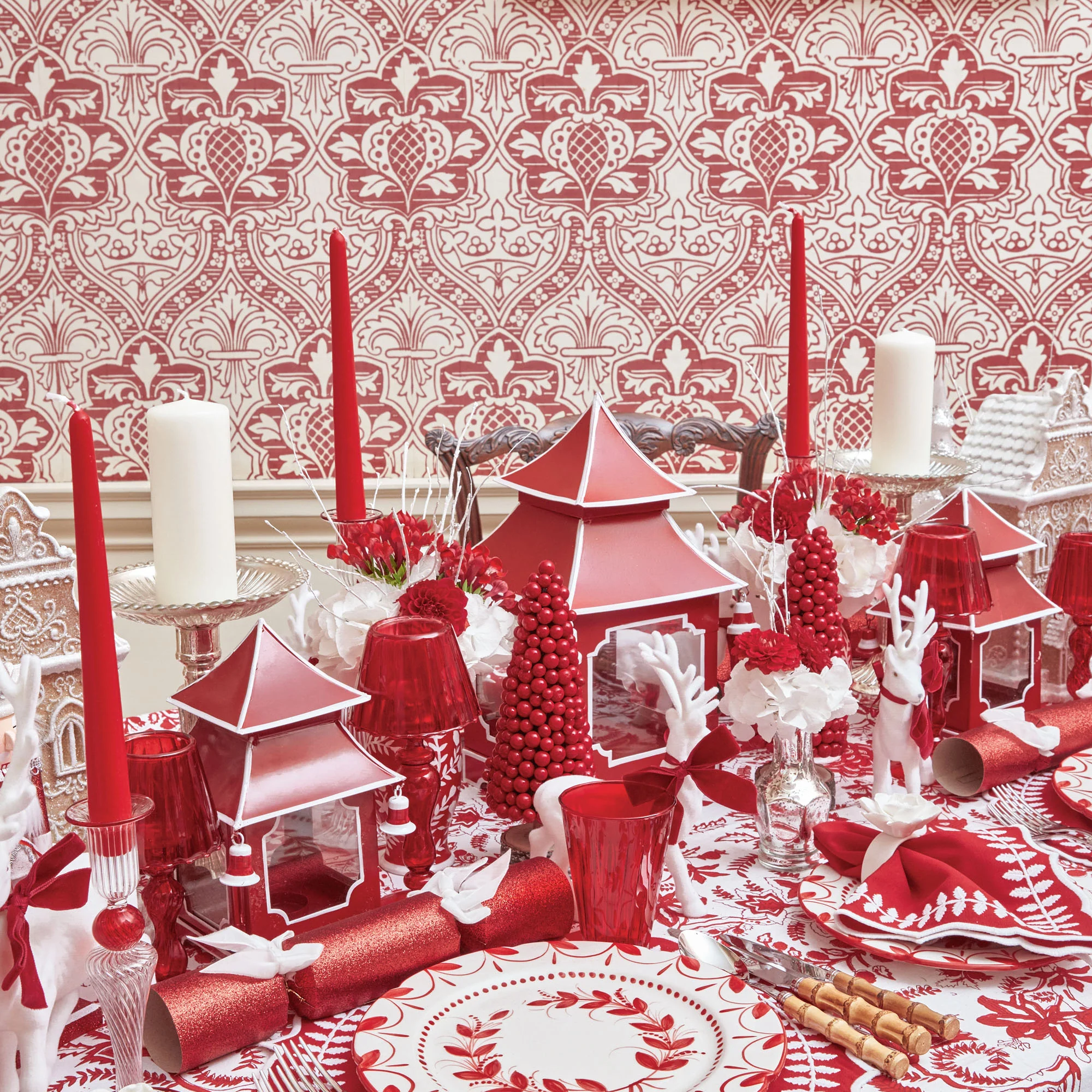 Red Candles (Set of 8) - Image 9