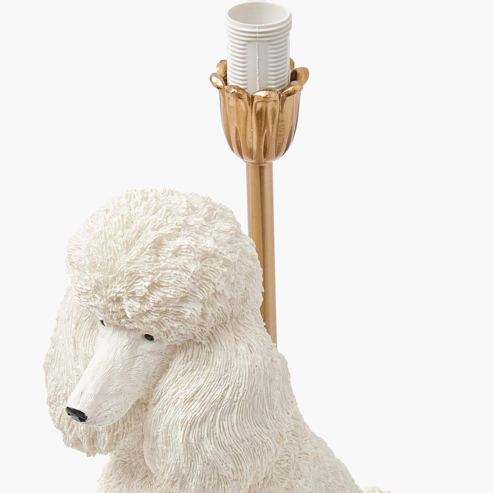 Red Ribboned Fifi Poodle Rechargeable Lamp - Image 4