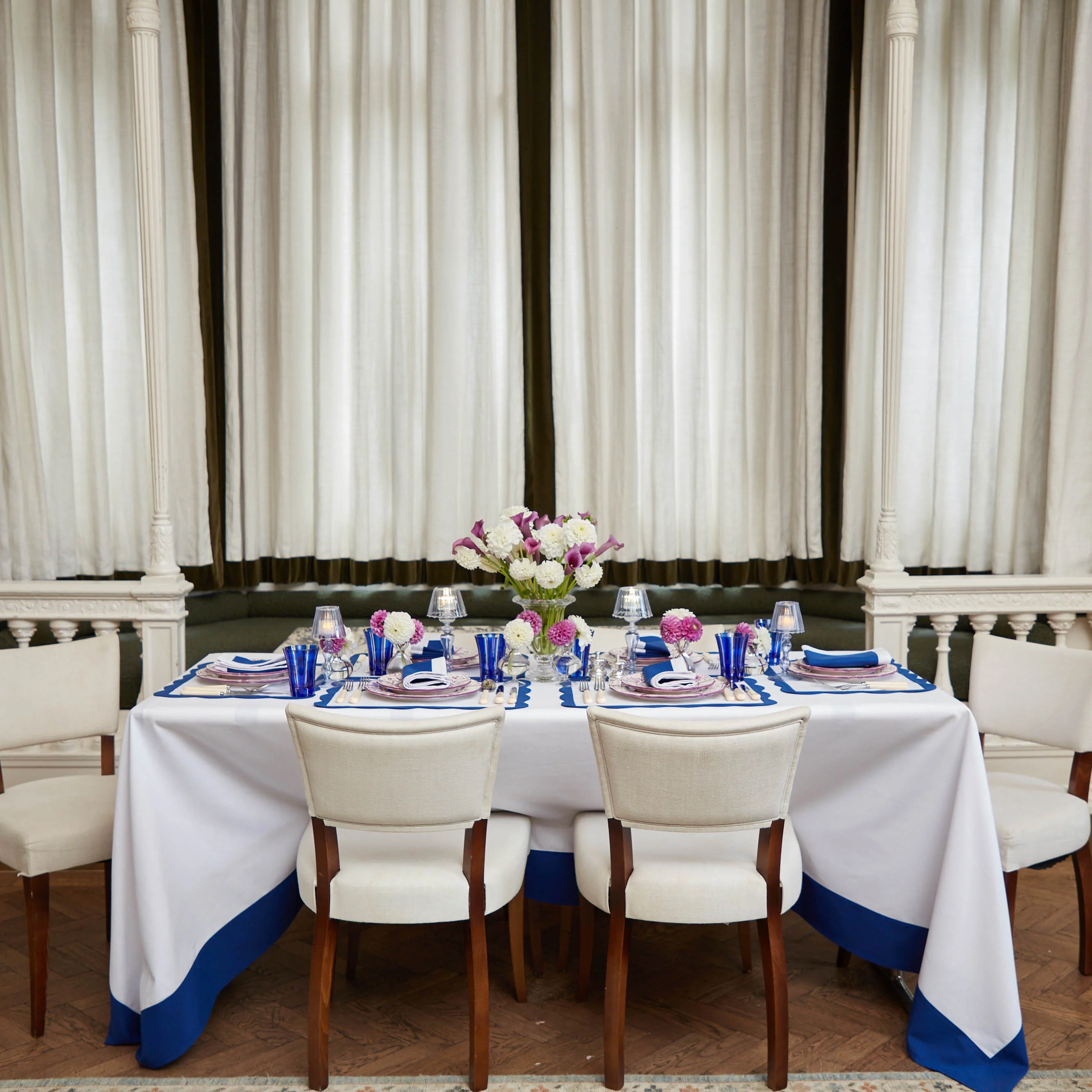 Royal Blue Positano Glasses (Set of 4) - Image 9