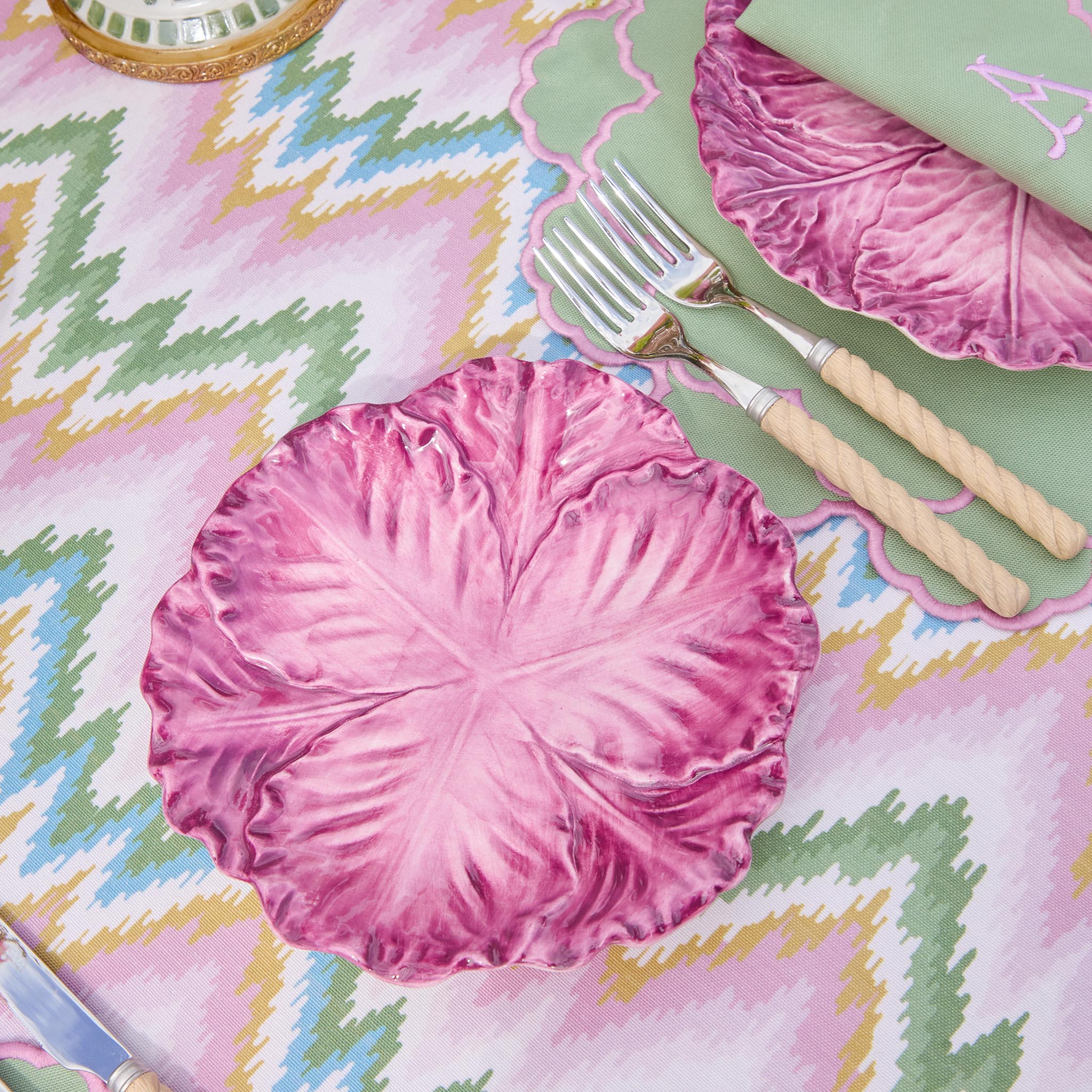 Serena Aubergine Cabbage Starter Plate - Image 11